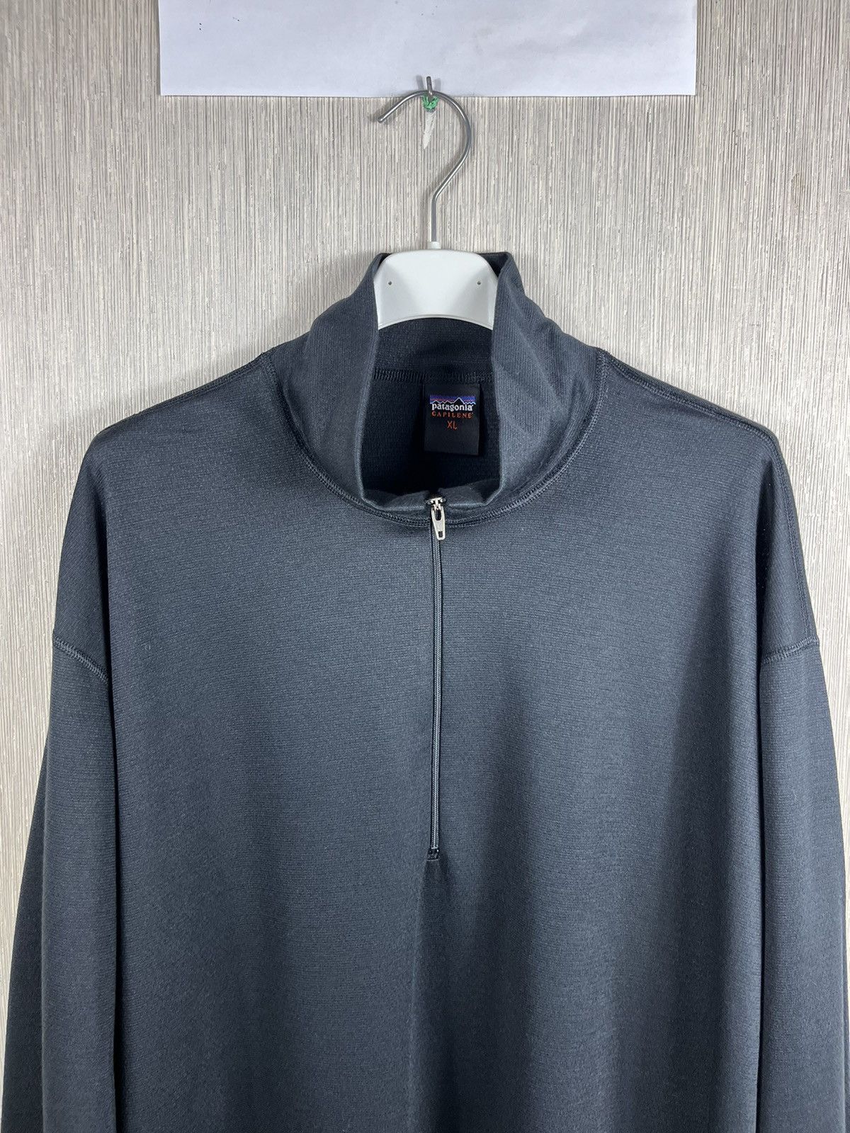 Patagonia × Vintage Vintage Patagonia Capilene 90s y2k thermal long sleeve zip Size US XL / EU 56 / 4 - 6 Thumbnail