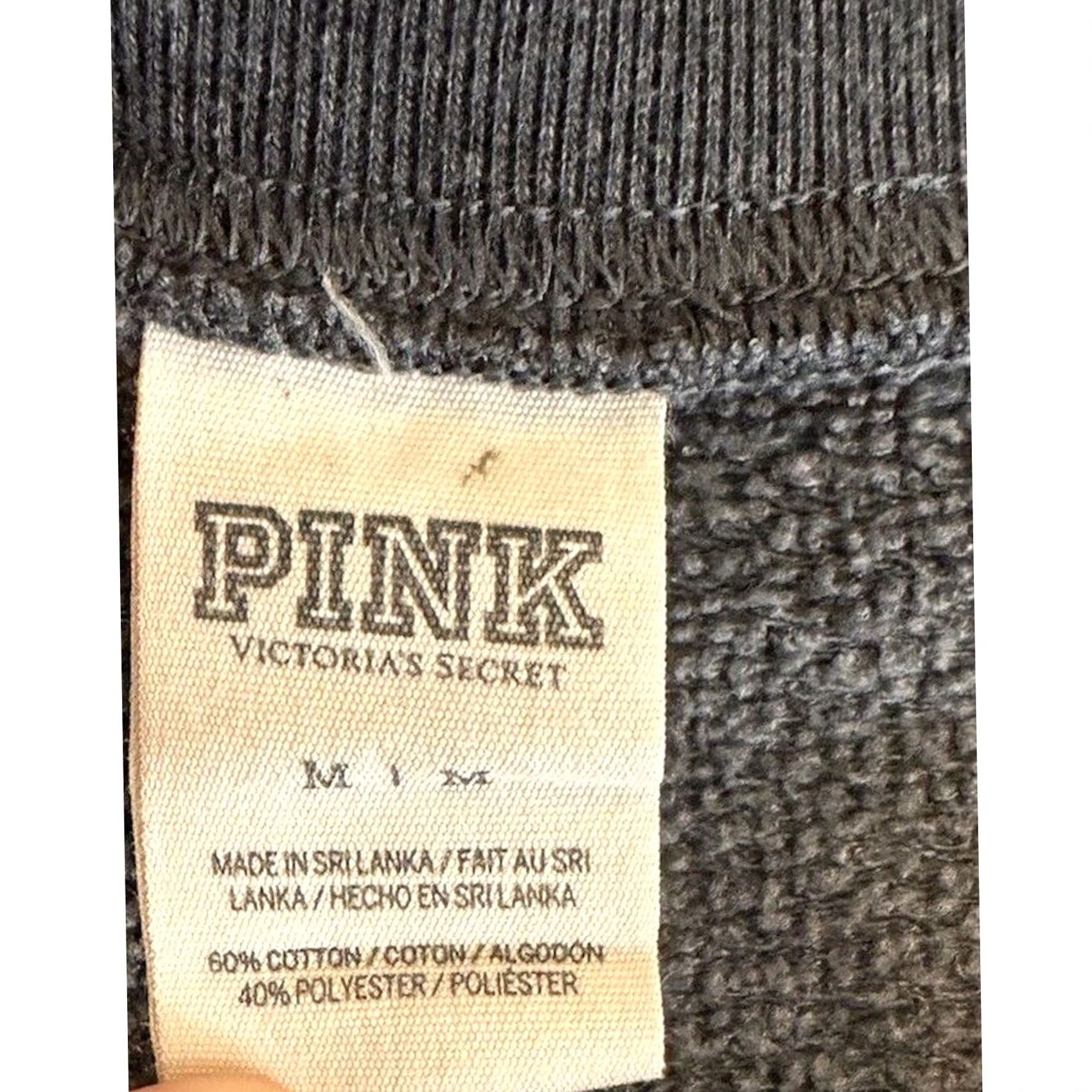 Vintage Victoria Secret Pink Oversize Sweater Gray Women's M Size M / US 6-8 / IT 42-44 - 3 Thumbnail