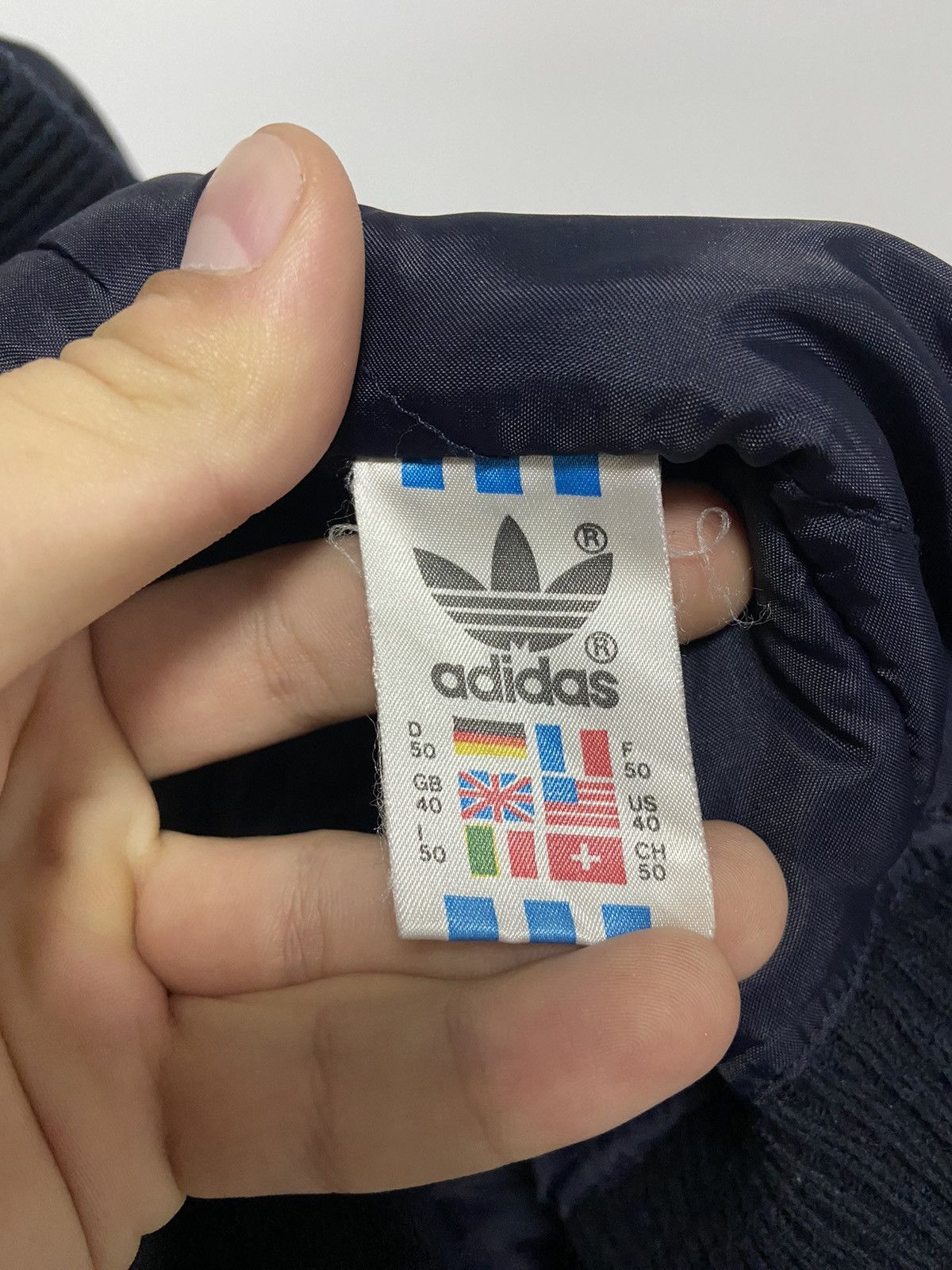 Adidas × Vintage Adidas nylon Jacket small logo flyers vintage Size US L / EU 52-54 / 3 - 7 Thumbnail
