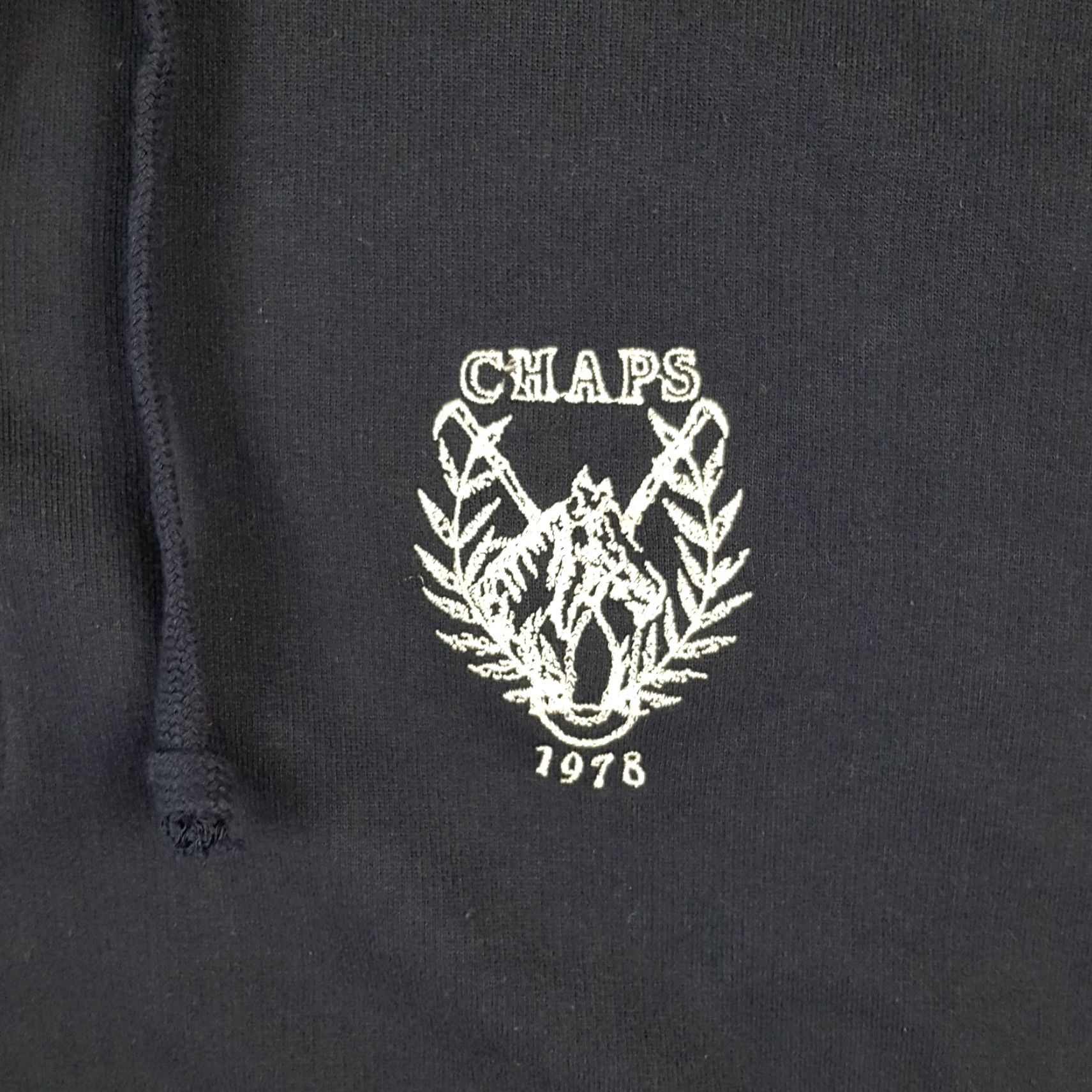 Chaps Chaps Ralph Lauren Rugby Pullover Zip Hoodie Size XL Preppy Hooded Sweatshirt Size US XL / EU 56 / 4 - 3 Thumbnail
