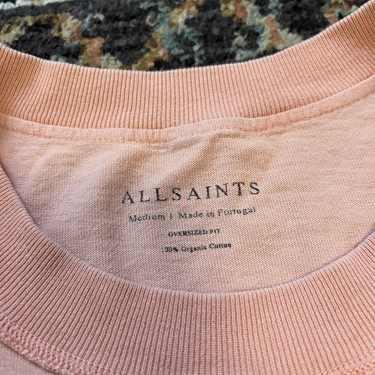 Allsaints All Saints Oversized Fit Heavy Weight Essential T-Shirt Size US M / EU 48-50 / 2 - 7 Thumbnail