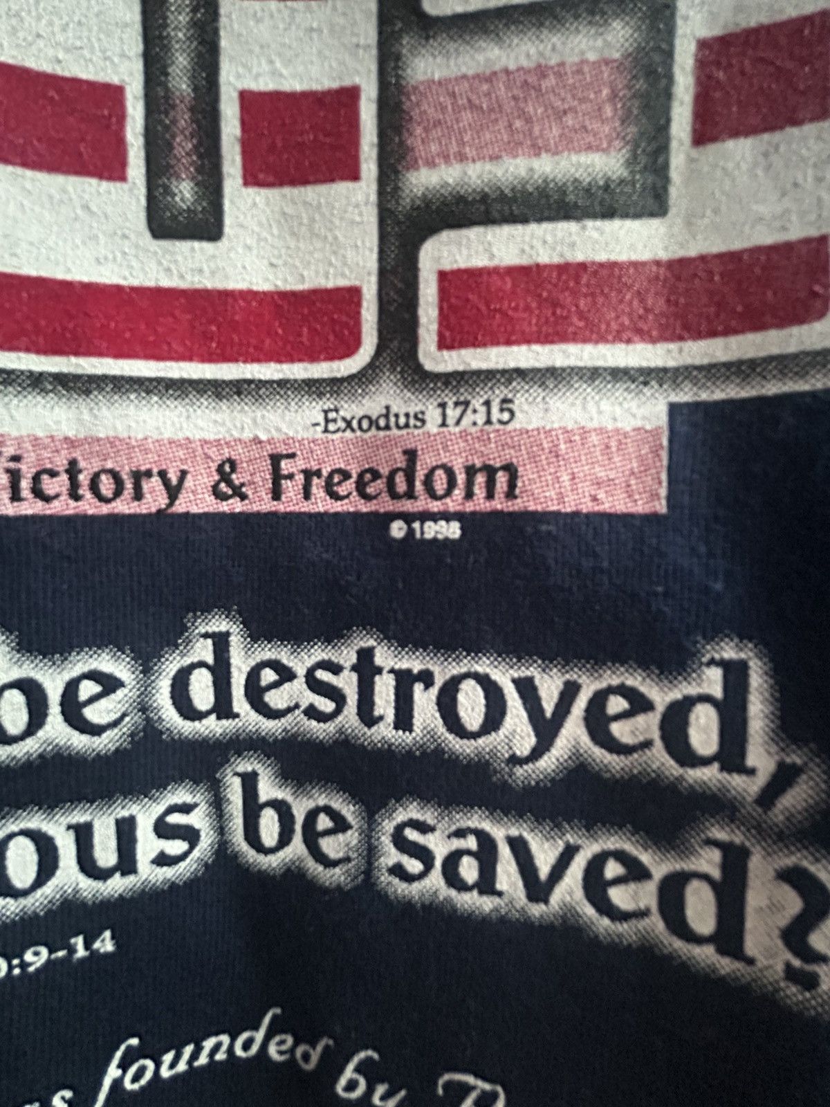 Hanes Vintage 1998 USA Jesus Beefy Hanes XL Size US XL / EU 56 / 4 - 4 Thumbnail