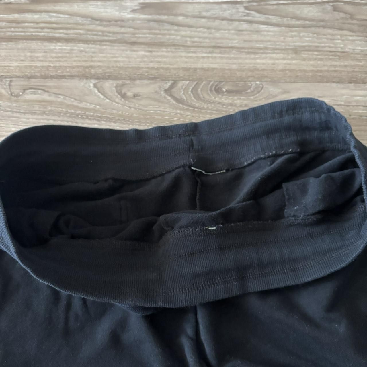 Vintage Crazy Vintage Y2K/2000s Baggy Black Grey Striped Sweatpants! Fits L Size US 36 / EU 52 - 5 Thumbnail