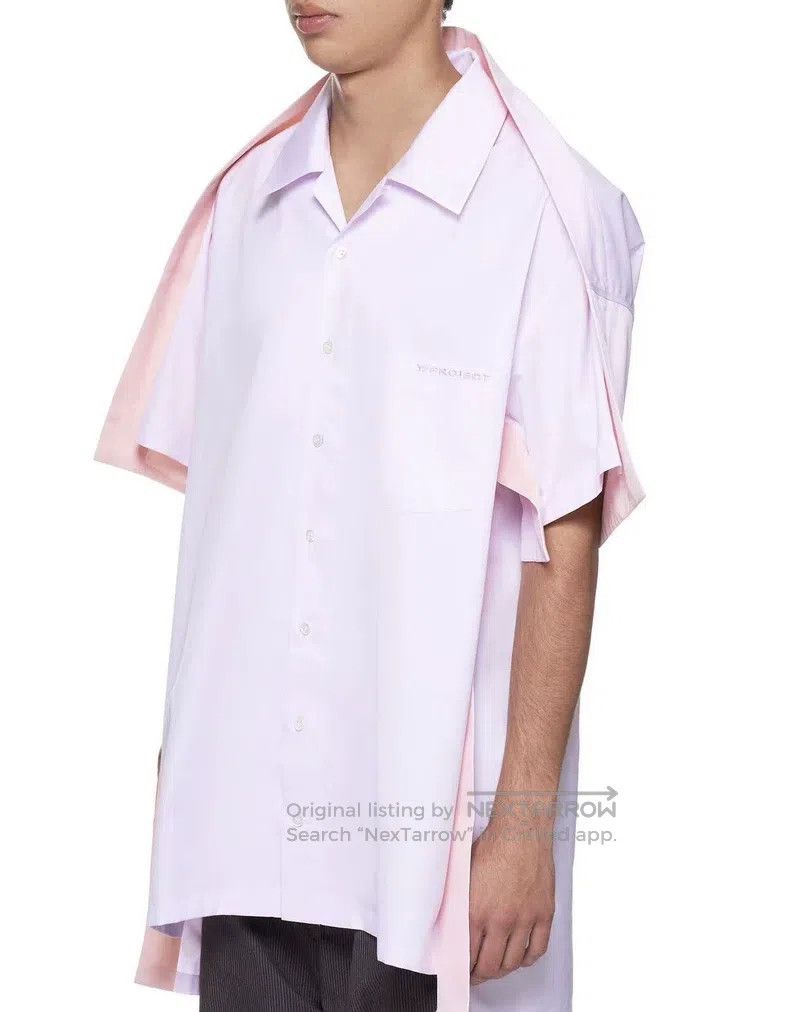 Y/Project Y/Project Size M Pink and white color matching short sleeve Size US M / EU 48-50 / 2 - 2 Thumbnail
