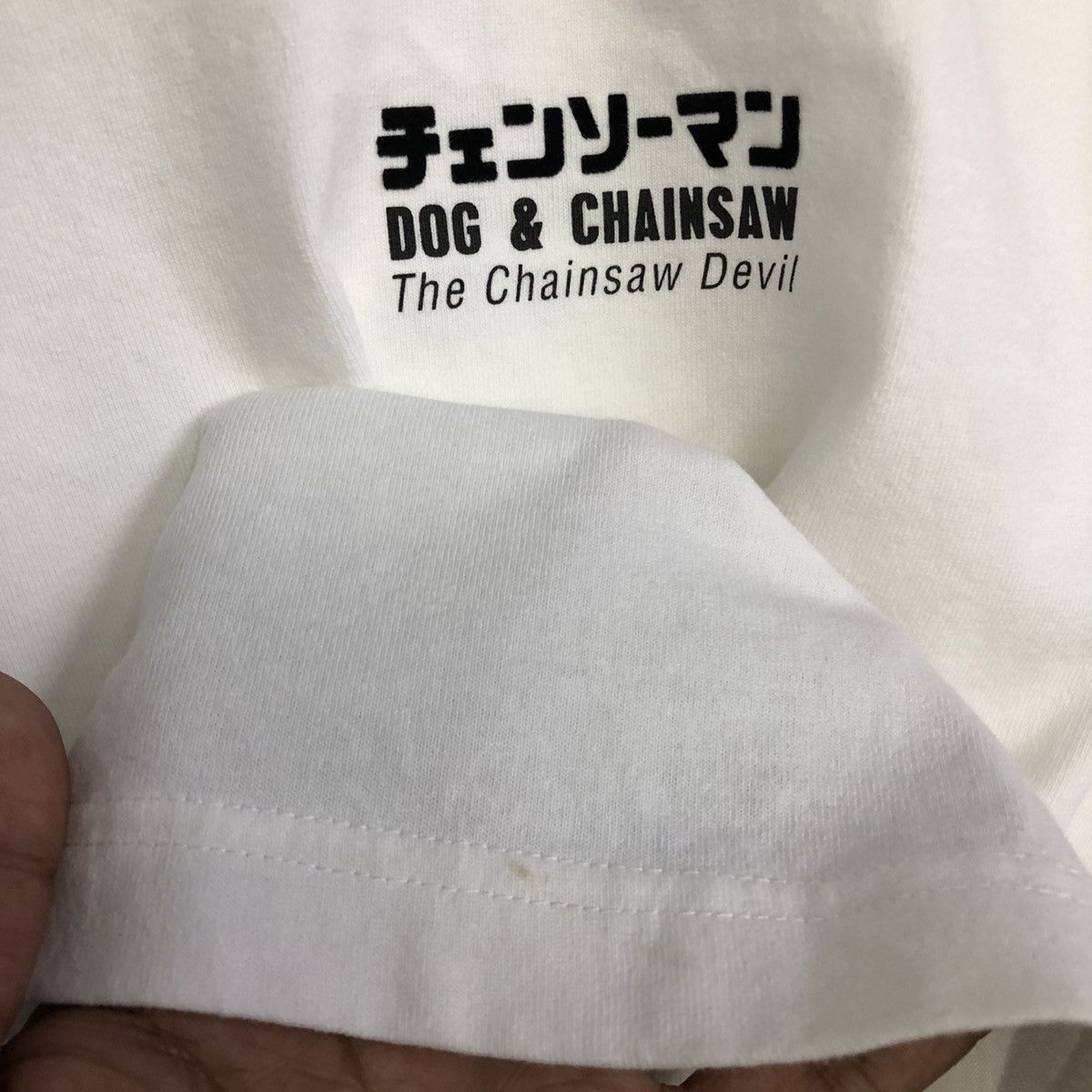 Anime Chainsaw Man Pochita X Uniqlo Oversize Tshirt Size US M / EU 48-50 / 2 - 6 Thumbnail