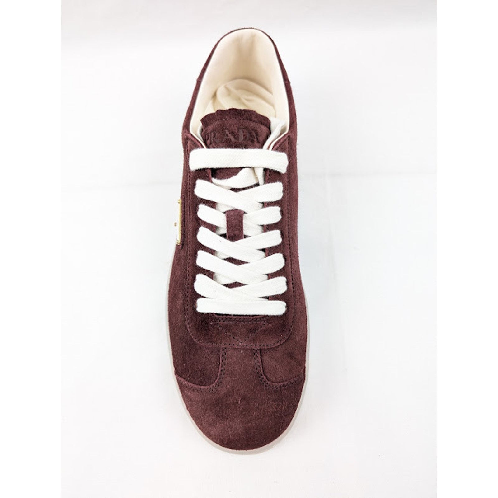 Prada o1rshd1 Low-Top Sneakers in Bordeaux Size US 10.5 / EU 43-44 - 6 Thumbnail