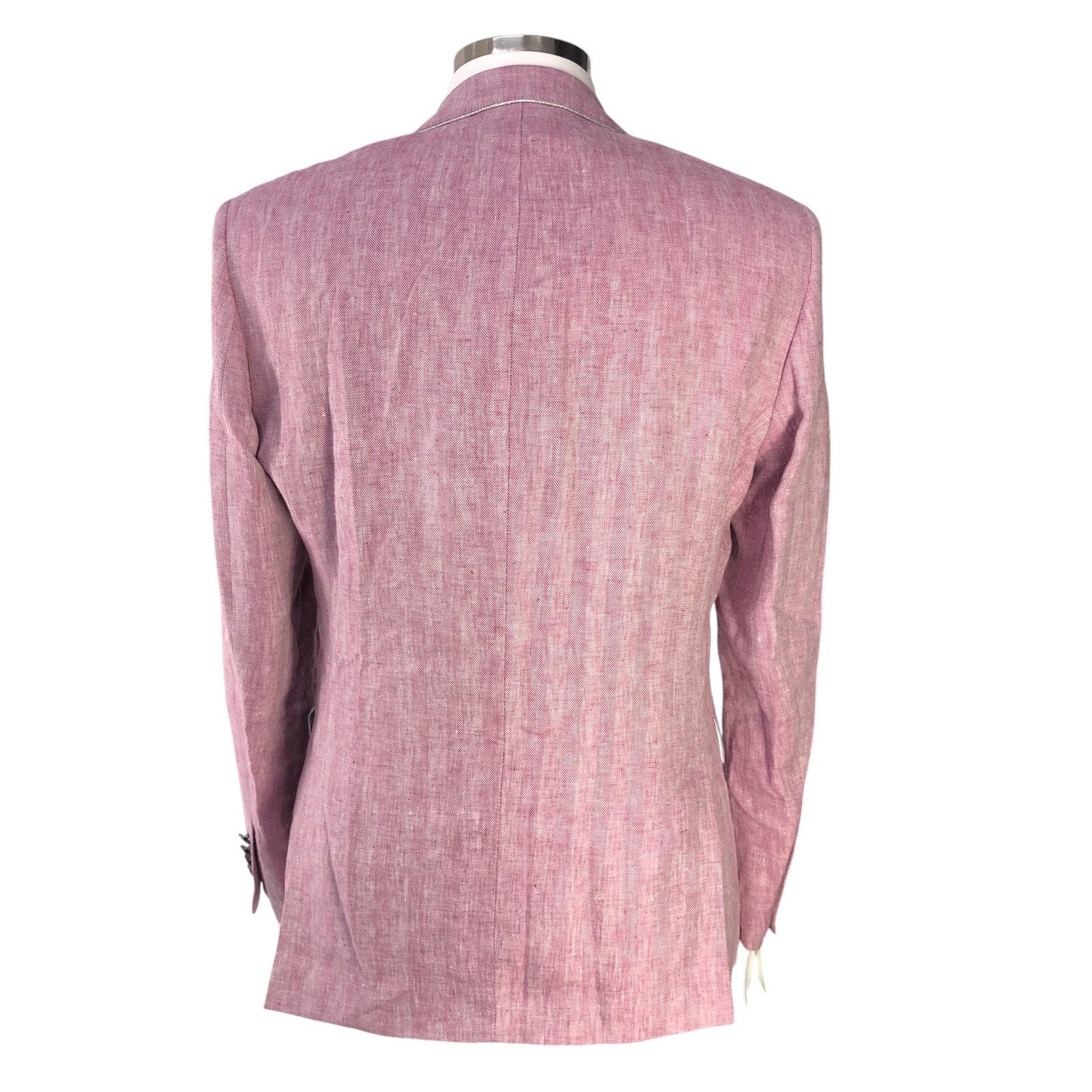 Tallia Tallia Size 38R Blazer Jacket Lavender Linen Kentucky Derby Size 38R - 9 Thumbnail