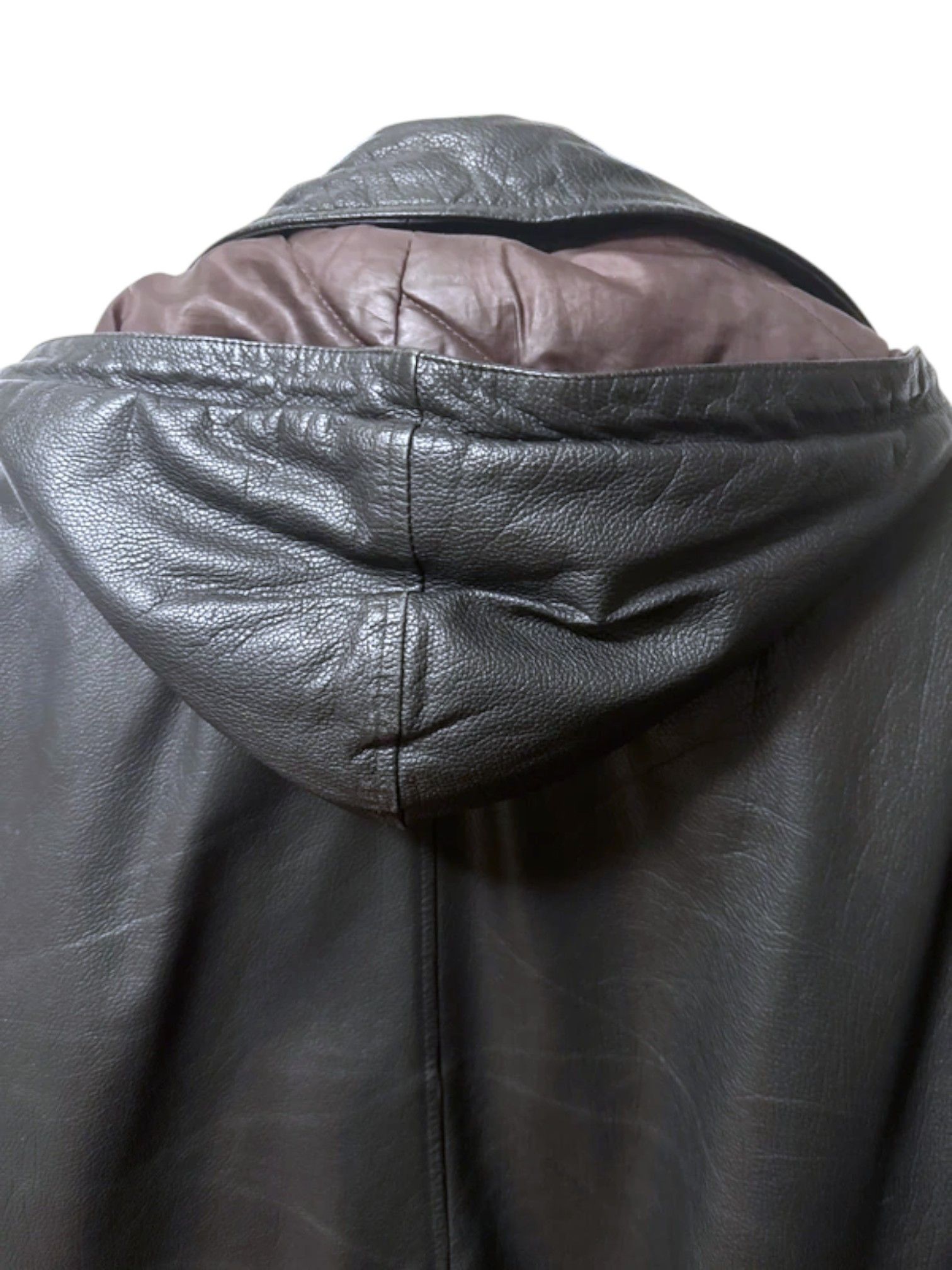 Boneville Massimo Osti Boneville Leather Field Jacket 1990s Size US L / EU 52-54 / 3 - 6 Thumbnail