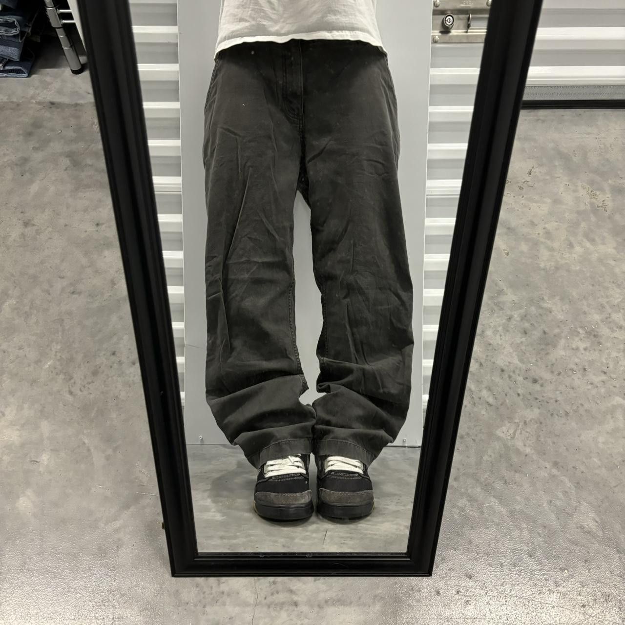 Carhartt × Vintage Crazy Vintage Y2K/2000s Grunge Grey Earth Tone Carhartt Workwear Pants! Size US 35 - 1 Thumbnail