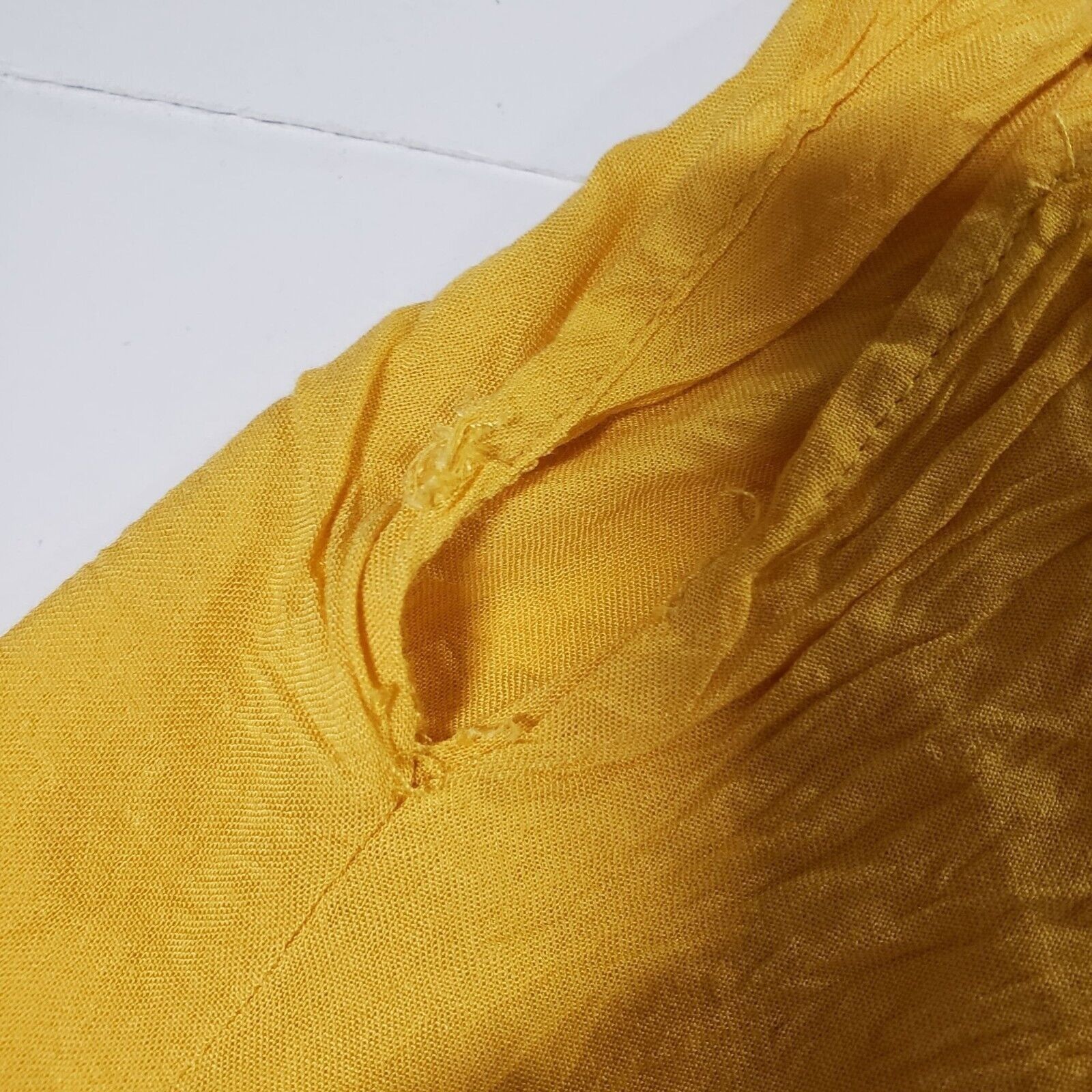 Designer Umgee Embroidered Oversized Cardigan Womens S/M Yellow Size M / US 6-8 / IT 42-44 - 4 Thumbnail