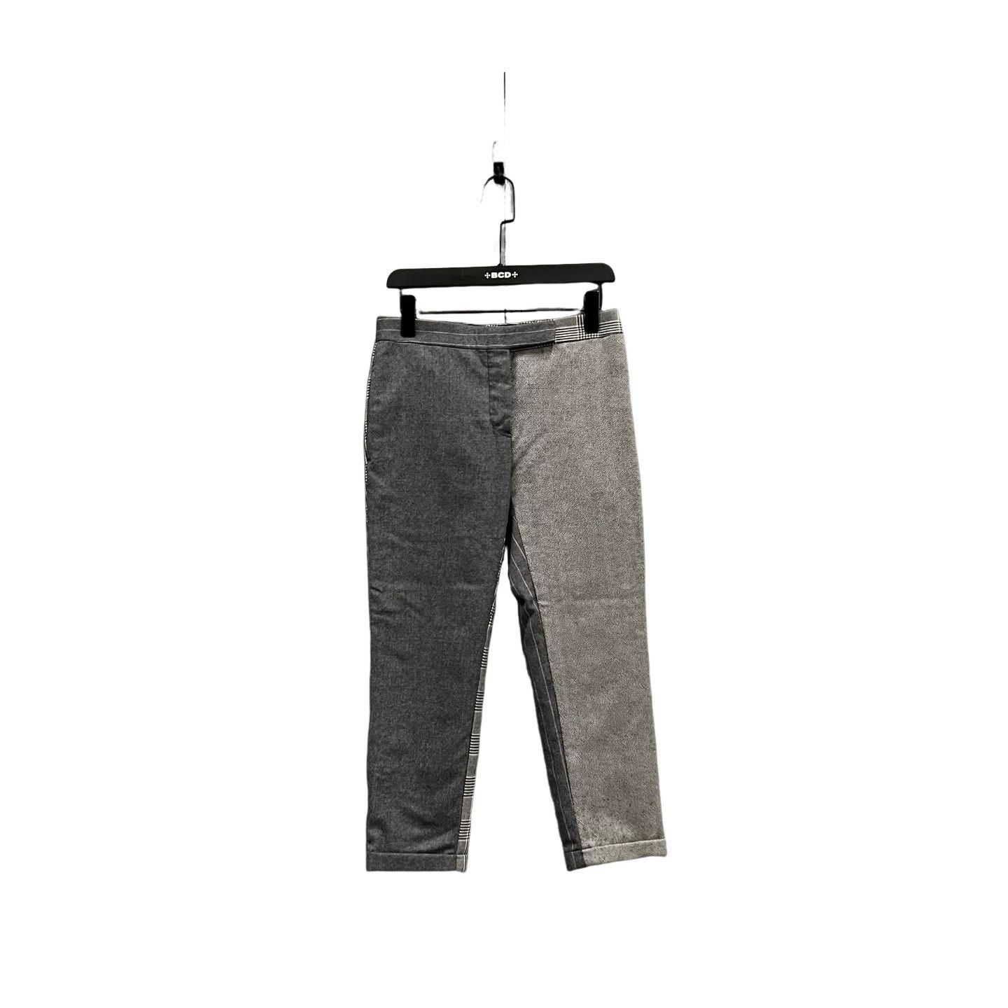 Thom Browne Thom Browne Mixed Pattern Wool Trousers Size 0 Size US 38 / EU 54 - 1 Thumbnail