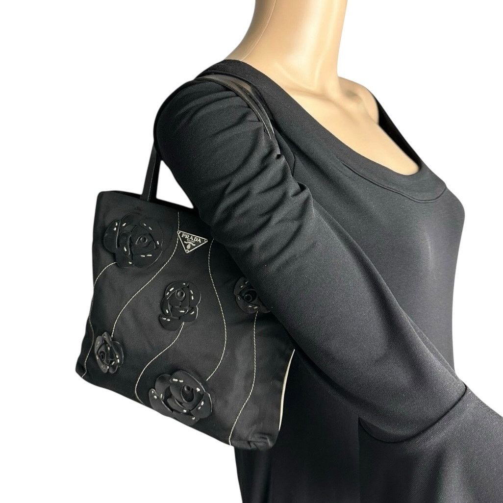 Prada Prada Rose Mini Tote Bag Size ONE SIZE - 3 Thumbnail