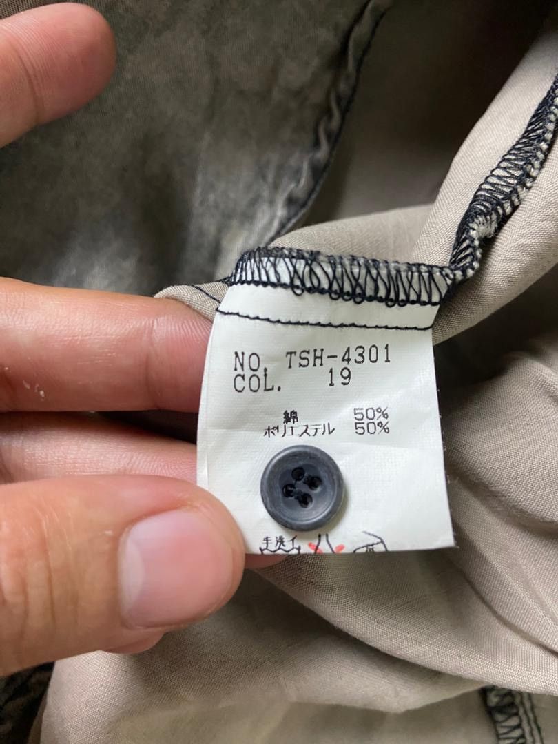 Tornado Mart Tornado Mart Processed 3/4 Sleeve Satin Shirt (191) Size US M / EU 48-50 / 2 - 3 Thumbnail
