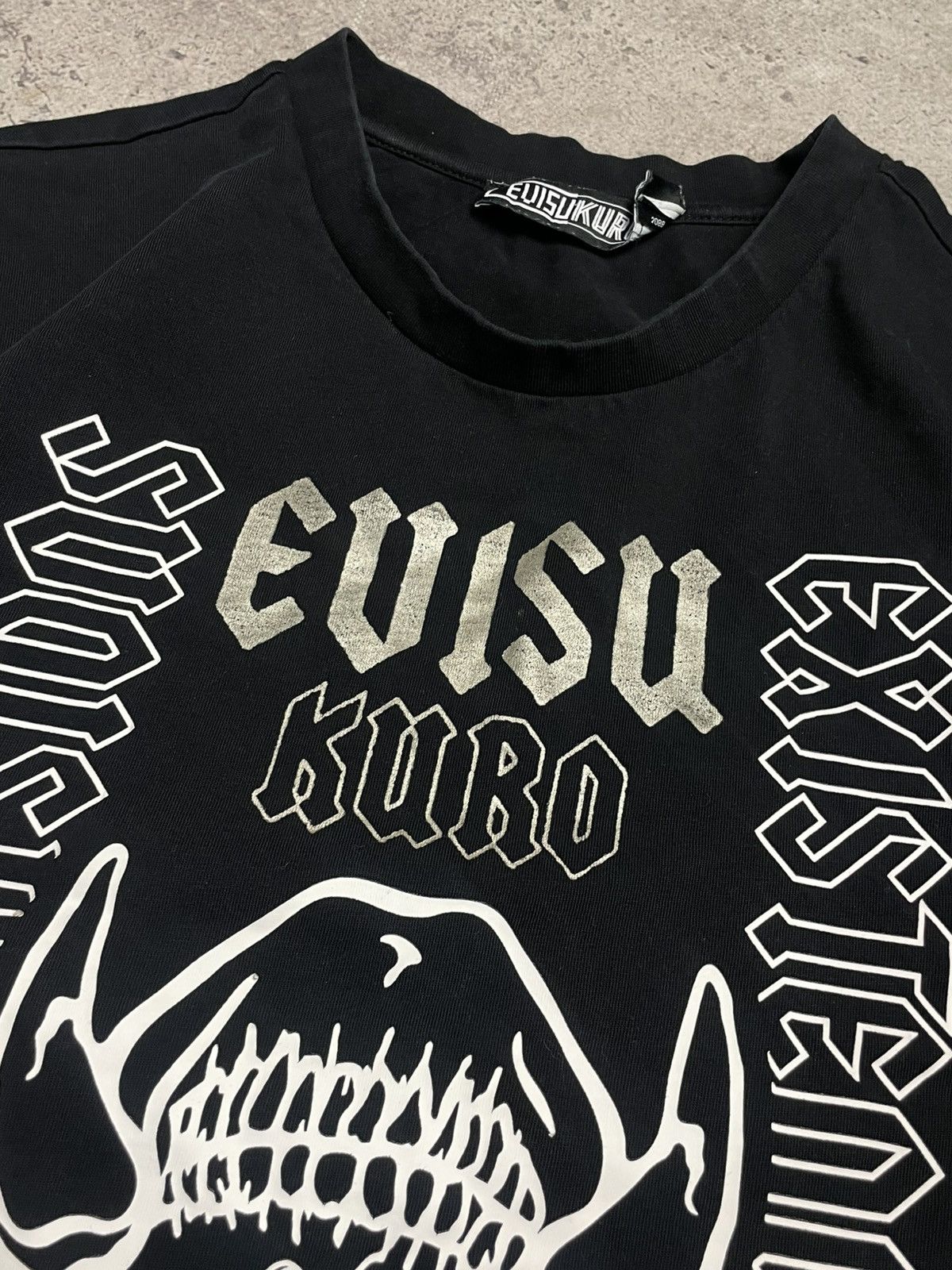 Evisu Evisu EvisuKuro Logo T Shirt Size US S / EU 44-46 / 1 - 4 Thumbnail