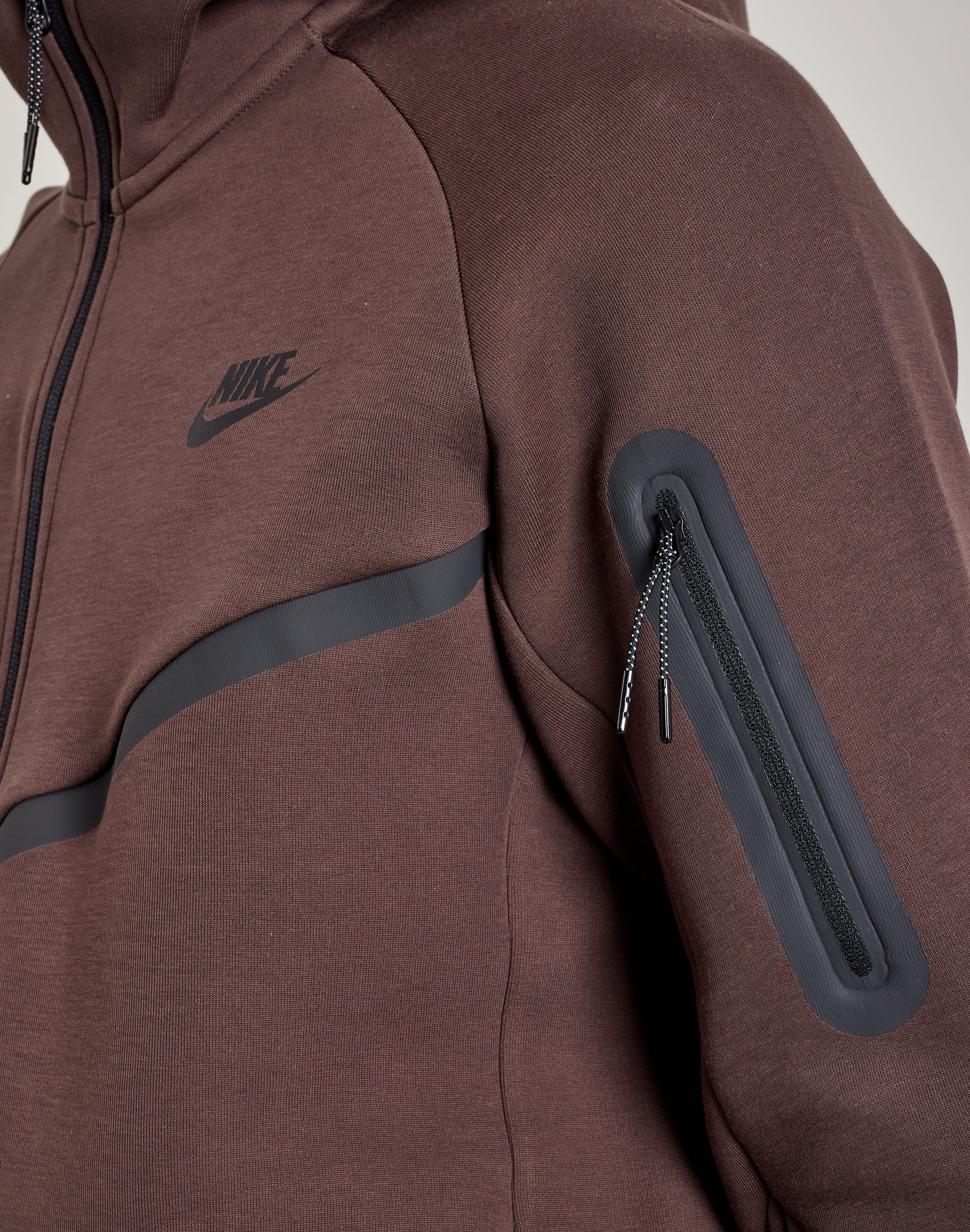 Nike Nike Tech Fleece Windrunner Full-Zip Hoodie Baroque Brown Size US L / EU 52-54 / 3 - 9 Thumbnail