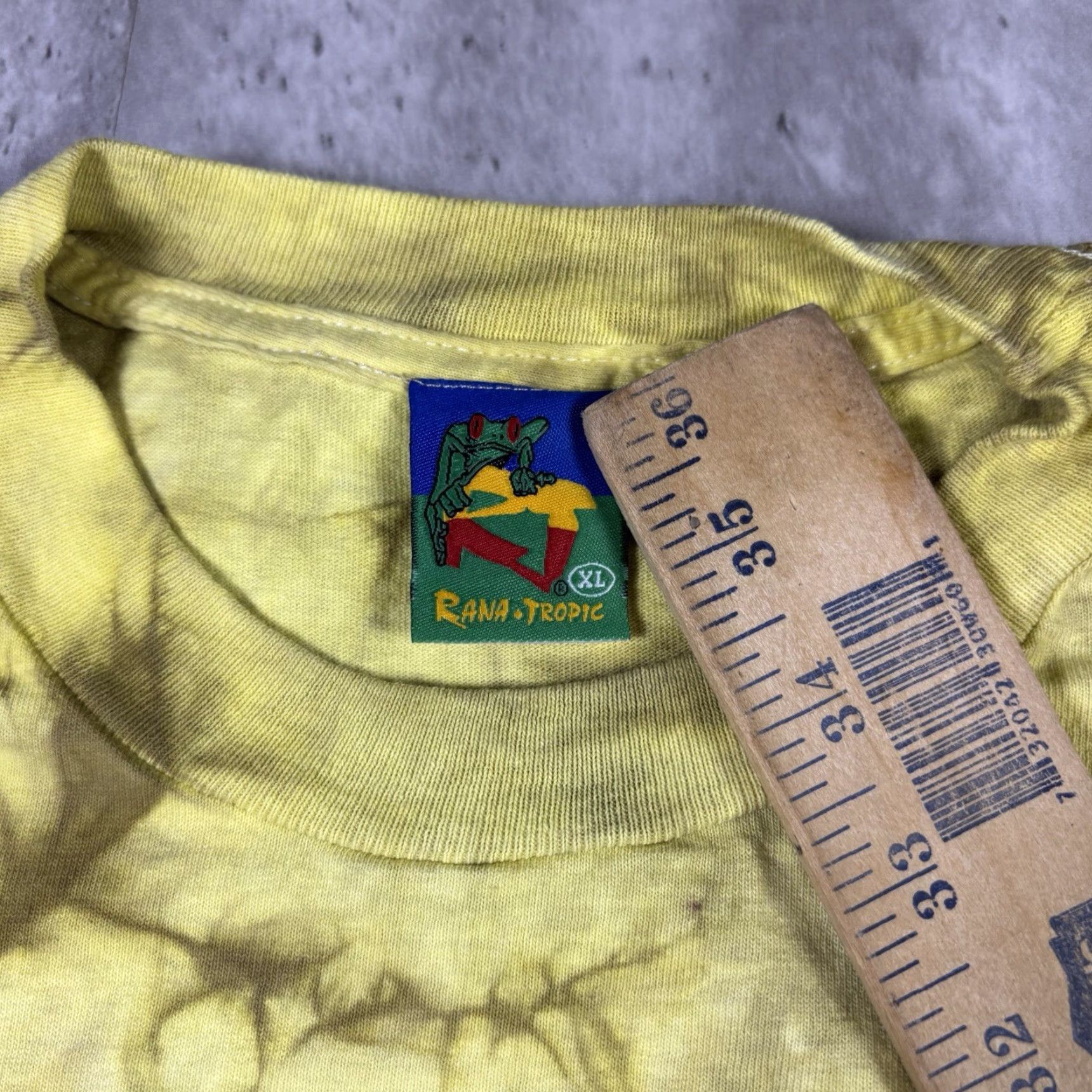Vintage VINTAGE Costa Rica T Shirt Animal Tie Dye Nature Map XL 90s Size US XL / EU 56 / 4 - 5 Thumbnail