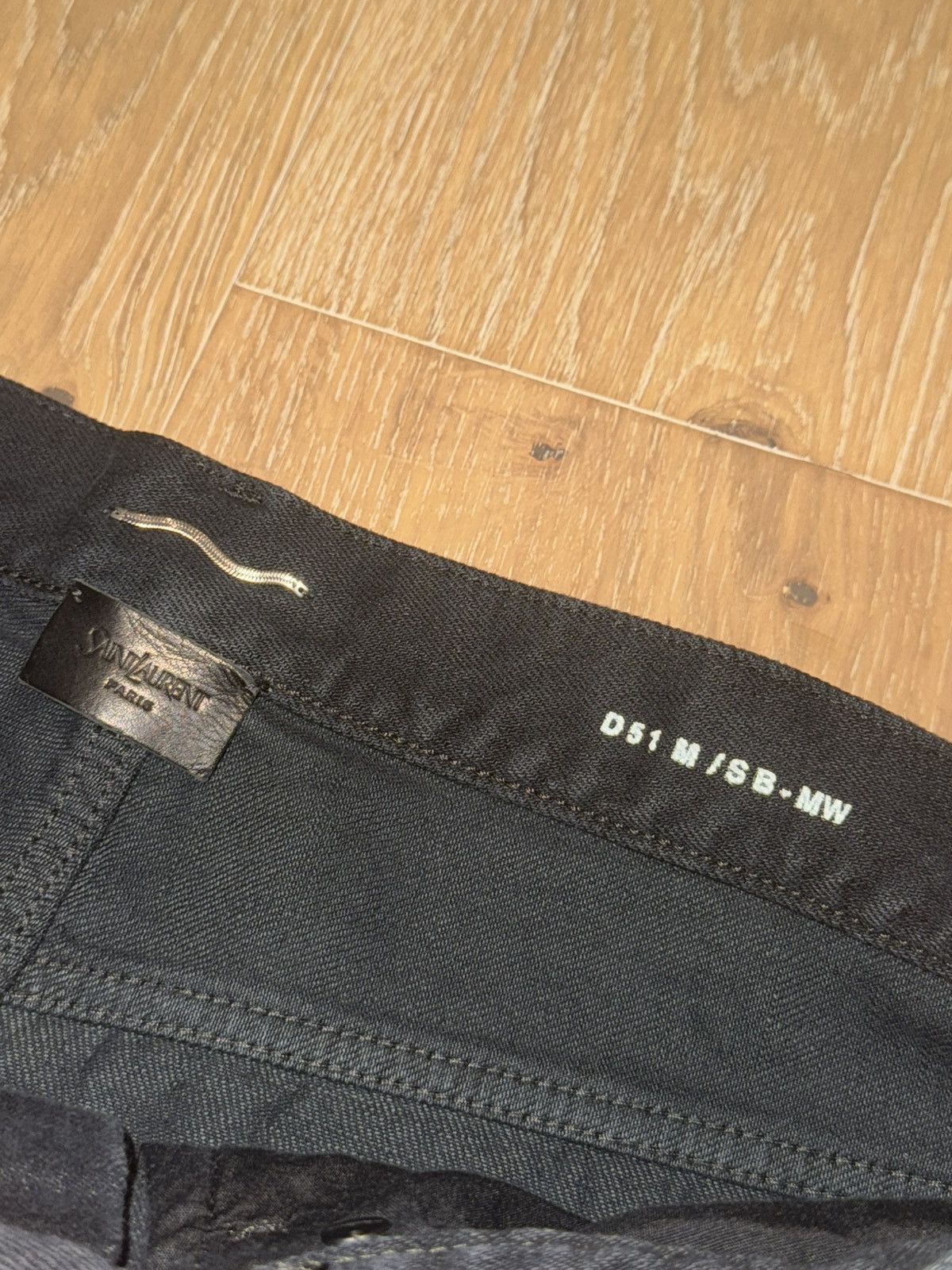Yves Saint Laurent Saint laurent baggy black denim Size US 30 / EU 46 - 3 Thumbnail