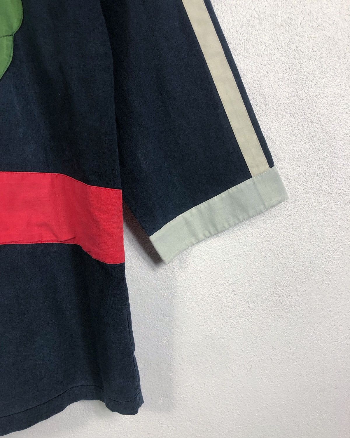 Japanese Brand × Vintage Rare Vintage Faded Shin Masked Rider Button Ups Shirt Size US L / EU 52-54 / 3 - 6 Thumbnail