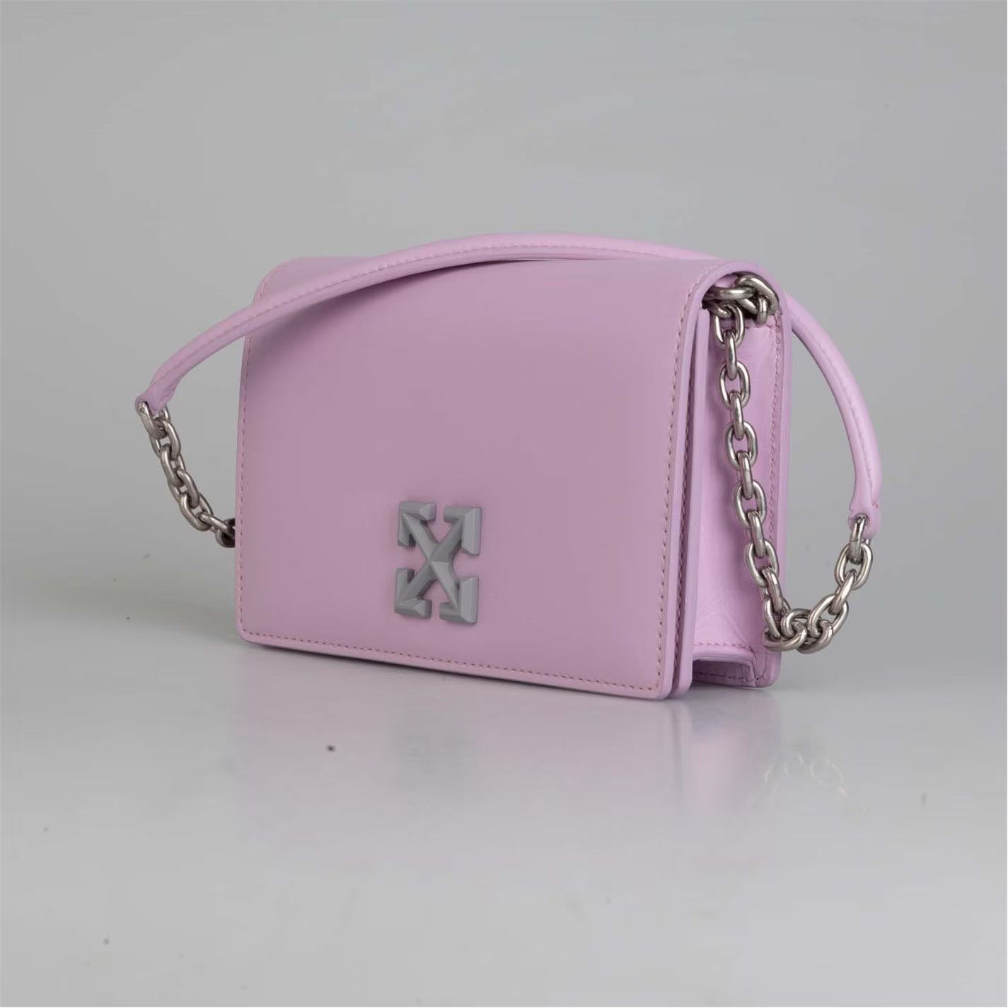 Off-White o1g2r1mq0225 Size: OS / Jitney 0.5 Shoulder Bag in Lilac Size ONE SIZE - 3 Thumbnail