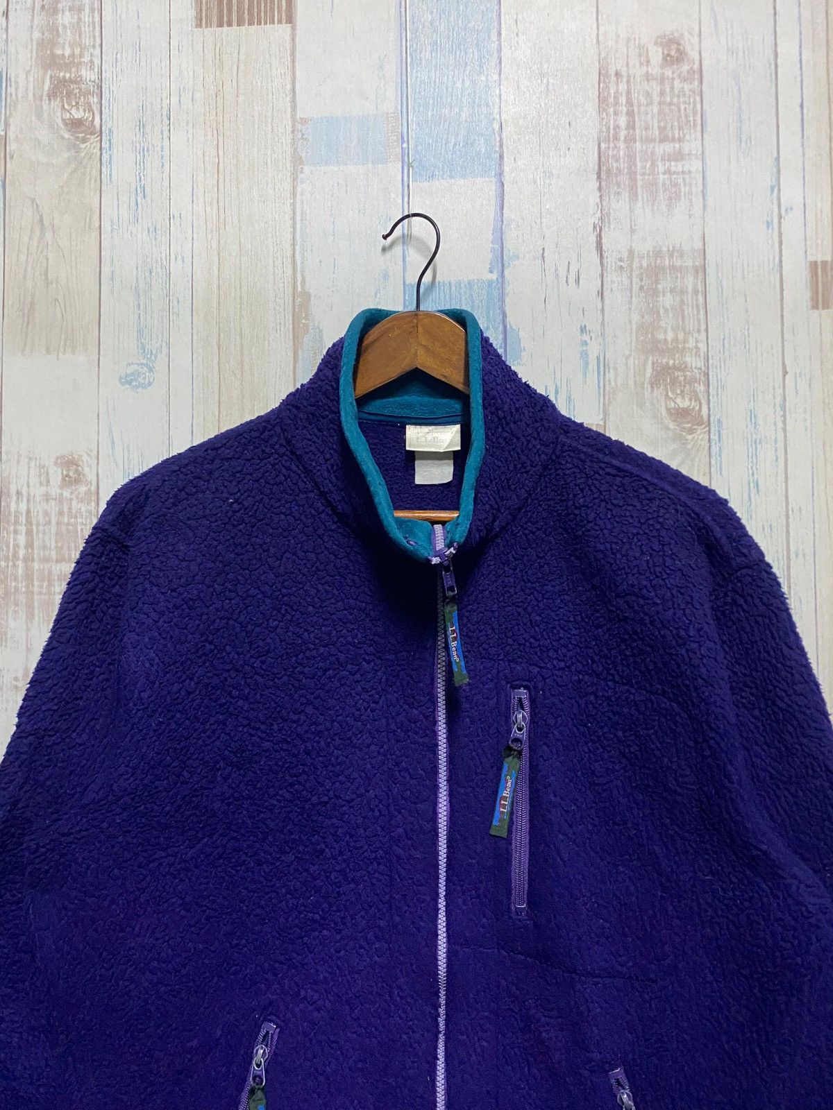 L.L. Bean × Vintage Vintage 90s L.L. Bean Fleece Size US M / EU 48-50 / 2 - 3 Thumbnail