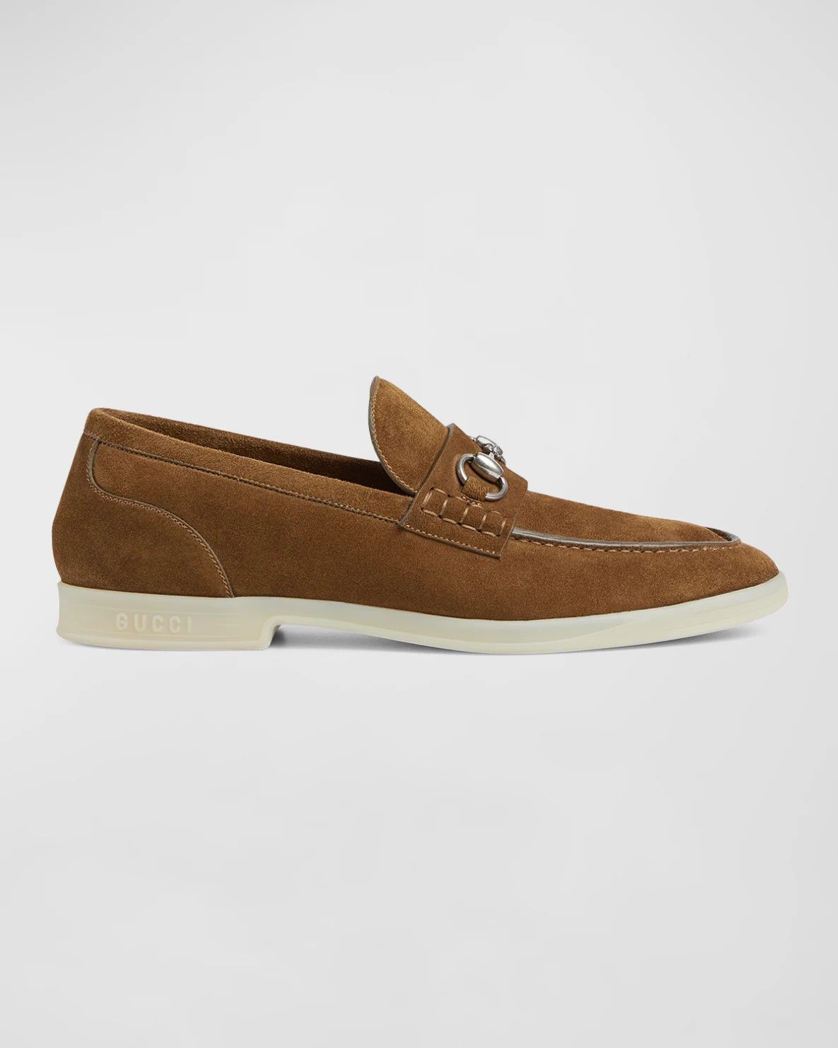 Gucci o1mt1gz0925 Men's Loafers With Horsebit in Brown Size US 6.5 / EU 39-40 - 1 Thumbnail