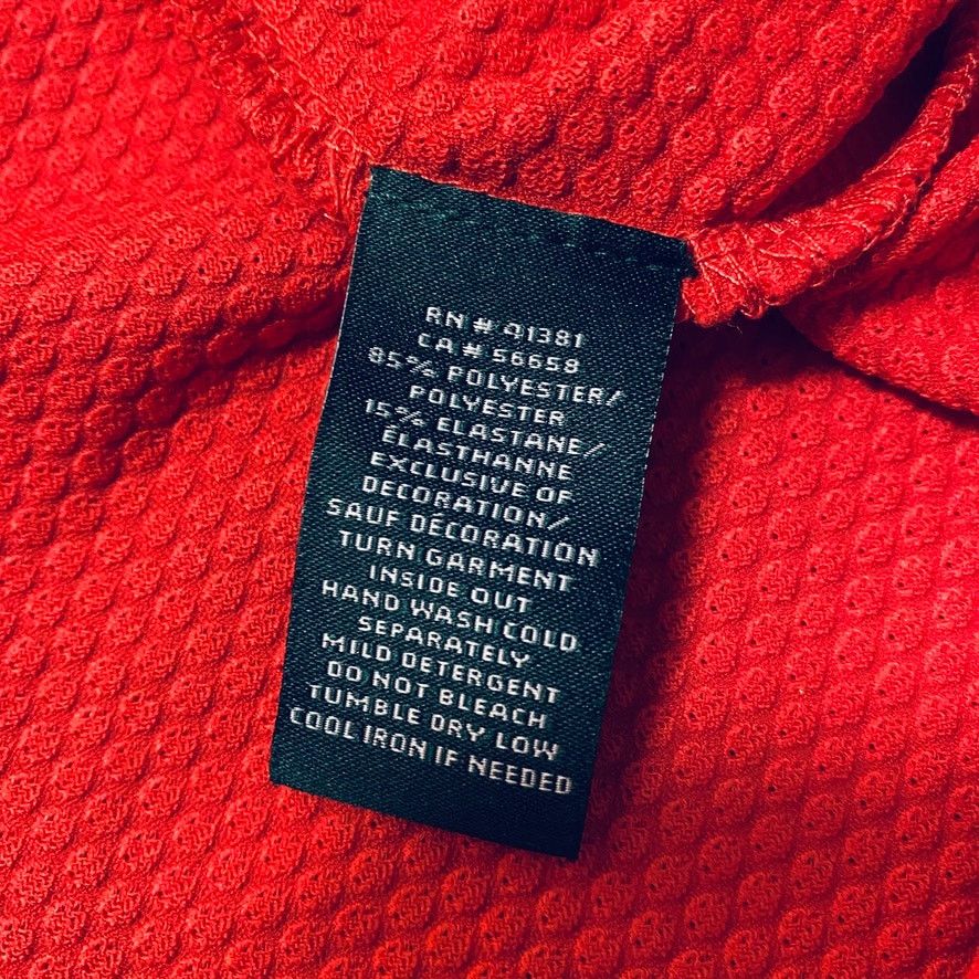 Lauren Ralph Lauren Lauren Ralph Lauren orange waffle quarter zip Size XXL / US 16-18 / IT 52-54 - 4 Thumbnail