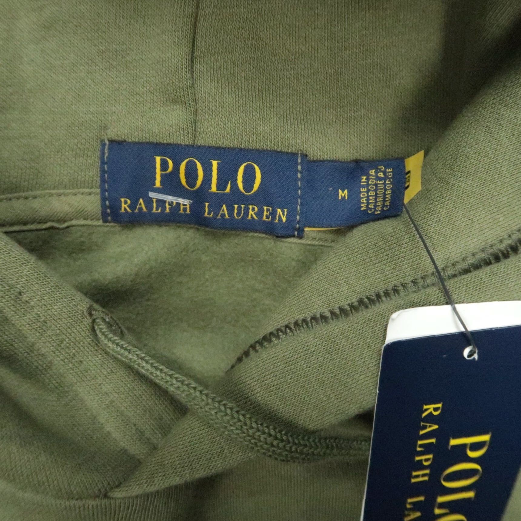 Polo Ralph Lauren Polo Ralph Lauren Hoodie Mens Medium Green Camo Spellout Logo Pullover NWT Size US M / EU 48-50 / 2 - 3 Thumbnail