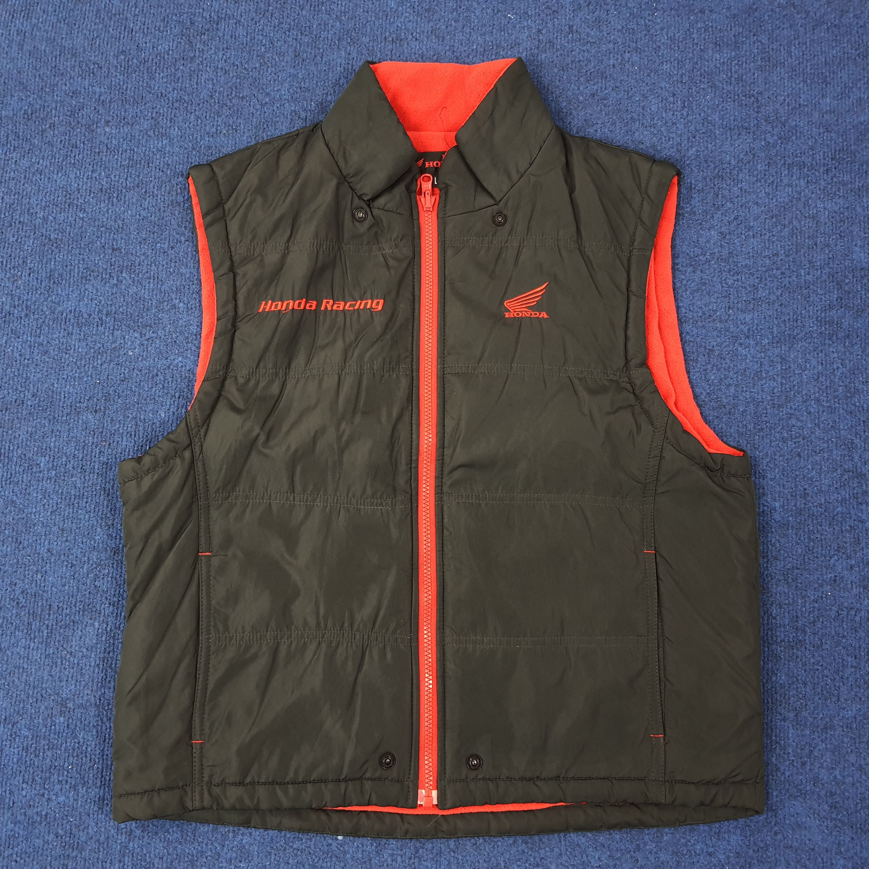 Other Vintage HONDA Japan Motorsports Vest Jacket C238N22 Size US M / EU 48-50 / 2 - 1 Thumbnail