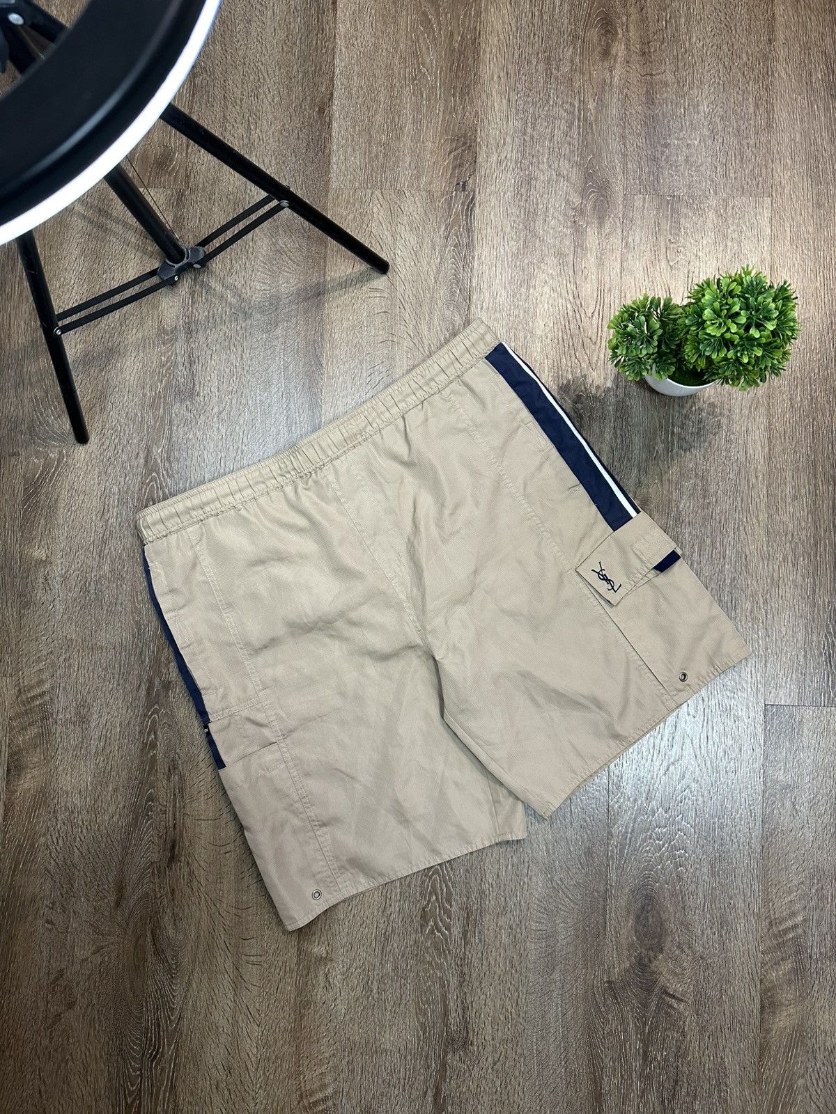Yves Saint Laurent Yves Saint Lauren Swimming Shorts Size US 34 / EU 50 - 1 Thumbnail