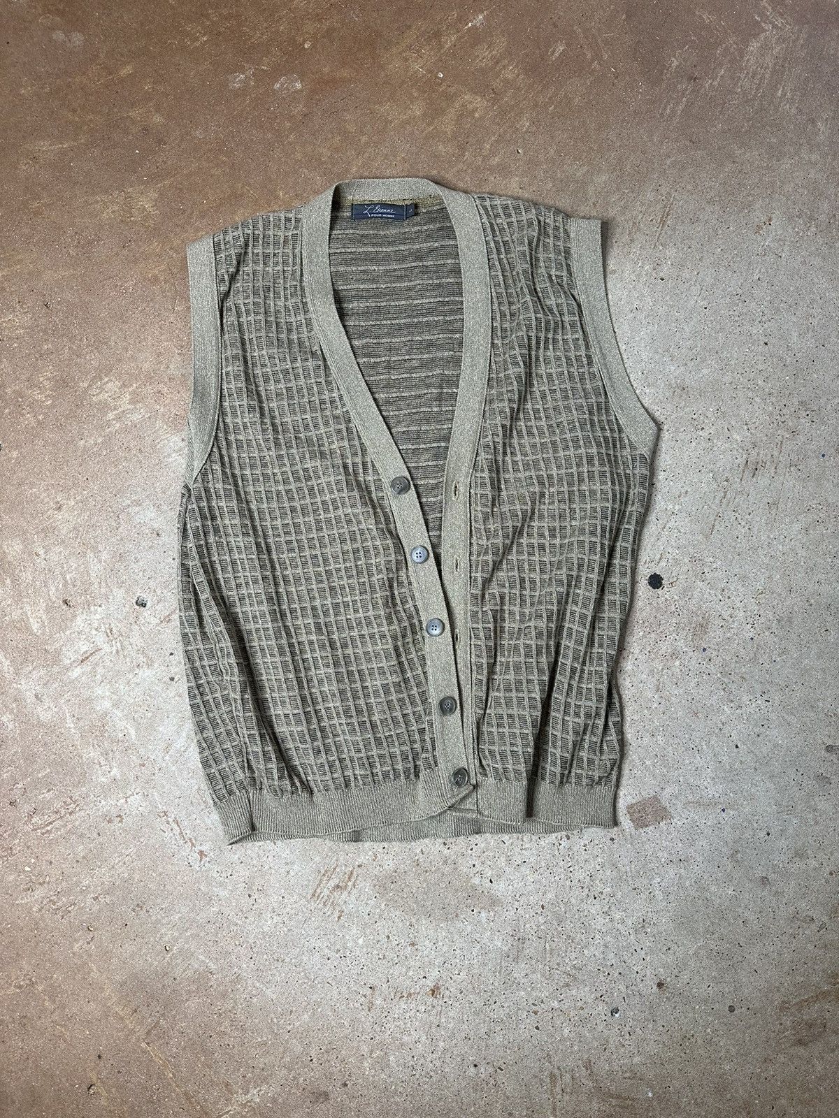 Vintage L’Etienne Pour Homme Buttoned Shawl Size US L / EU 52-54 / 3 - 1 Thumbnail