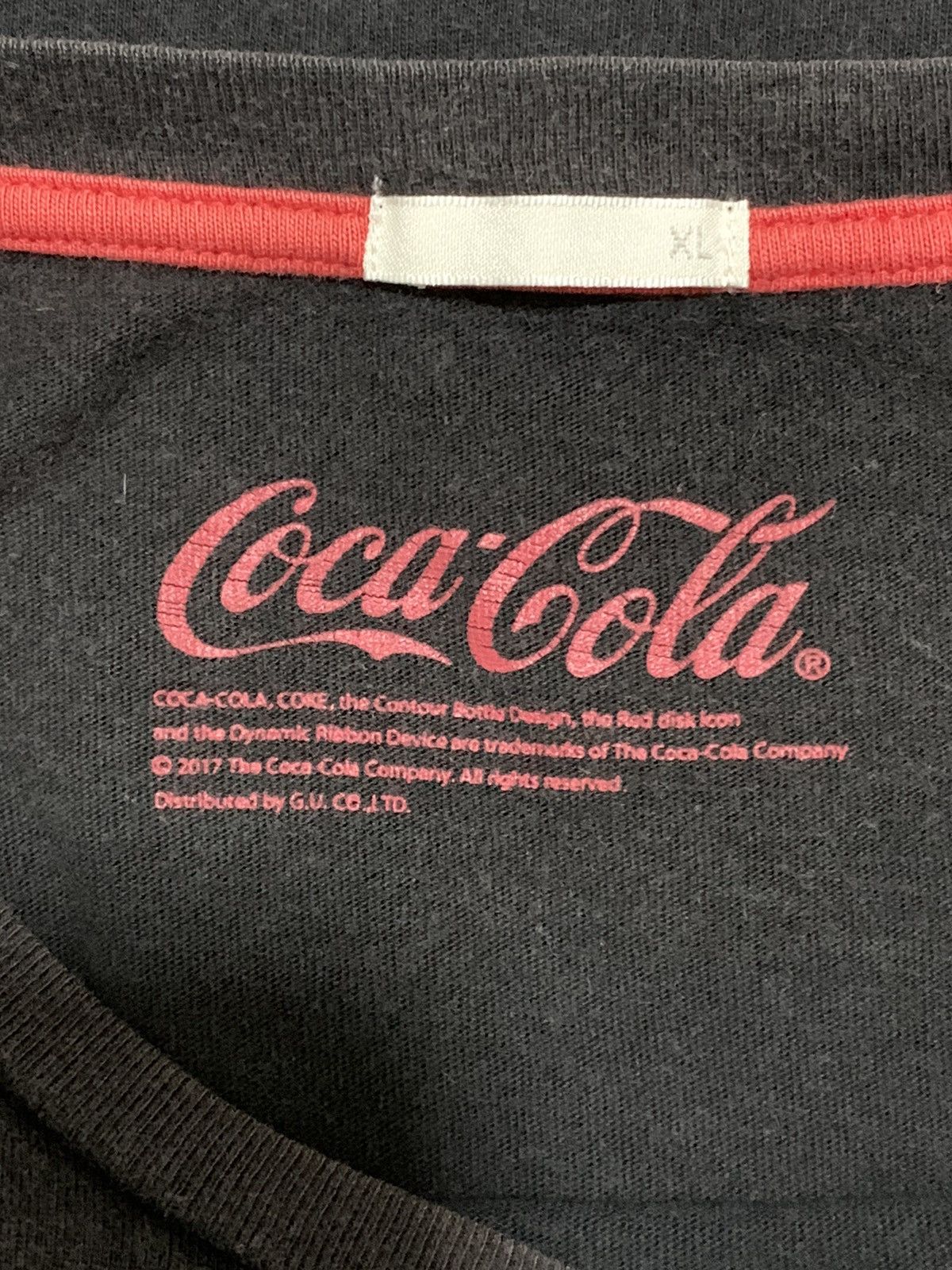 GU Y2K GU X Coke Xlarge Tshirt Size US XL / EU 56 / 4 - 7 Thumbnail