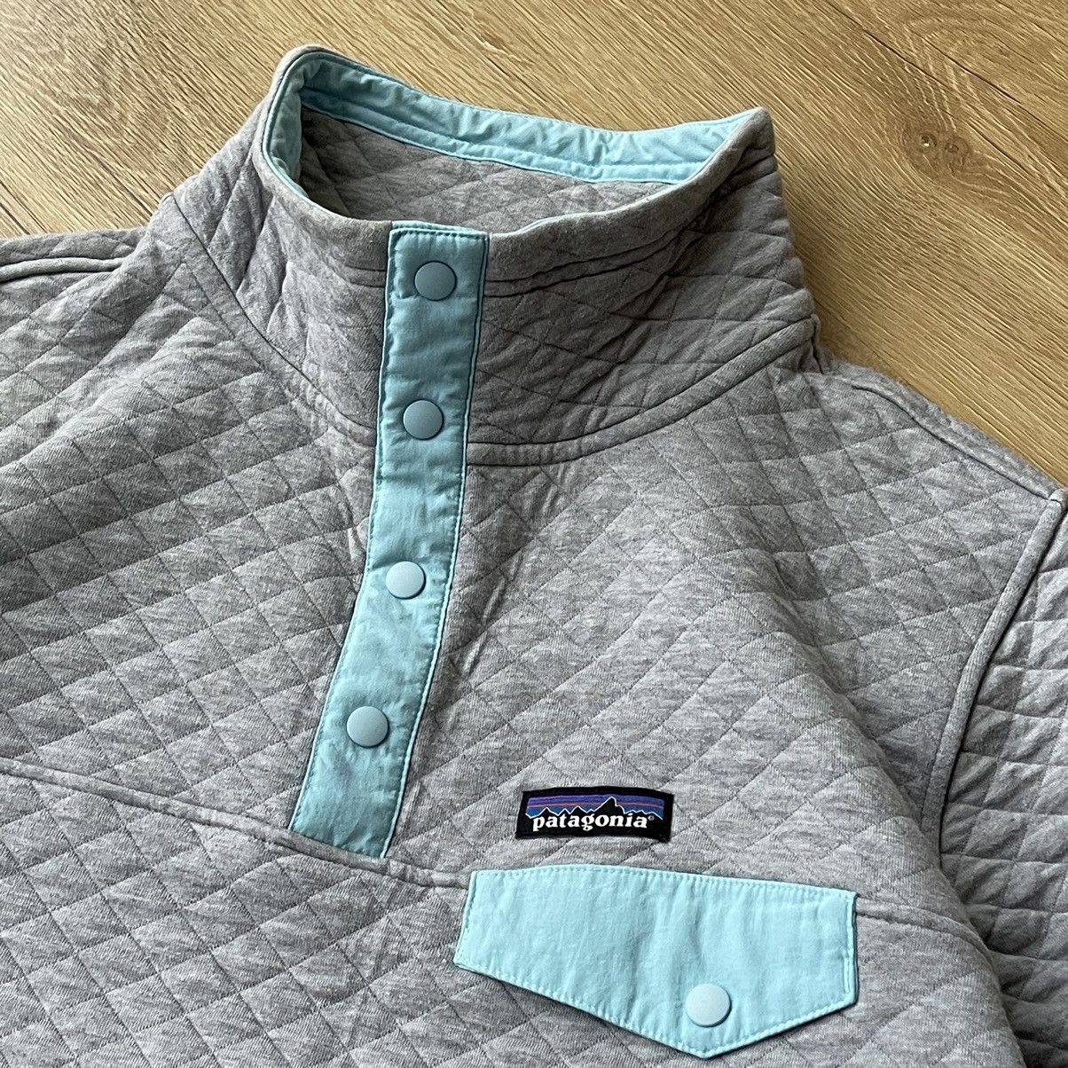 Patagonia Patagonia Organic Cotton Quilt Snap-T Pullover Sweatshirt Size US L / EU 52-54 / 3 - 2 Thumbnail