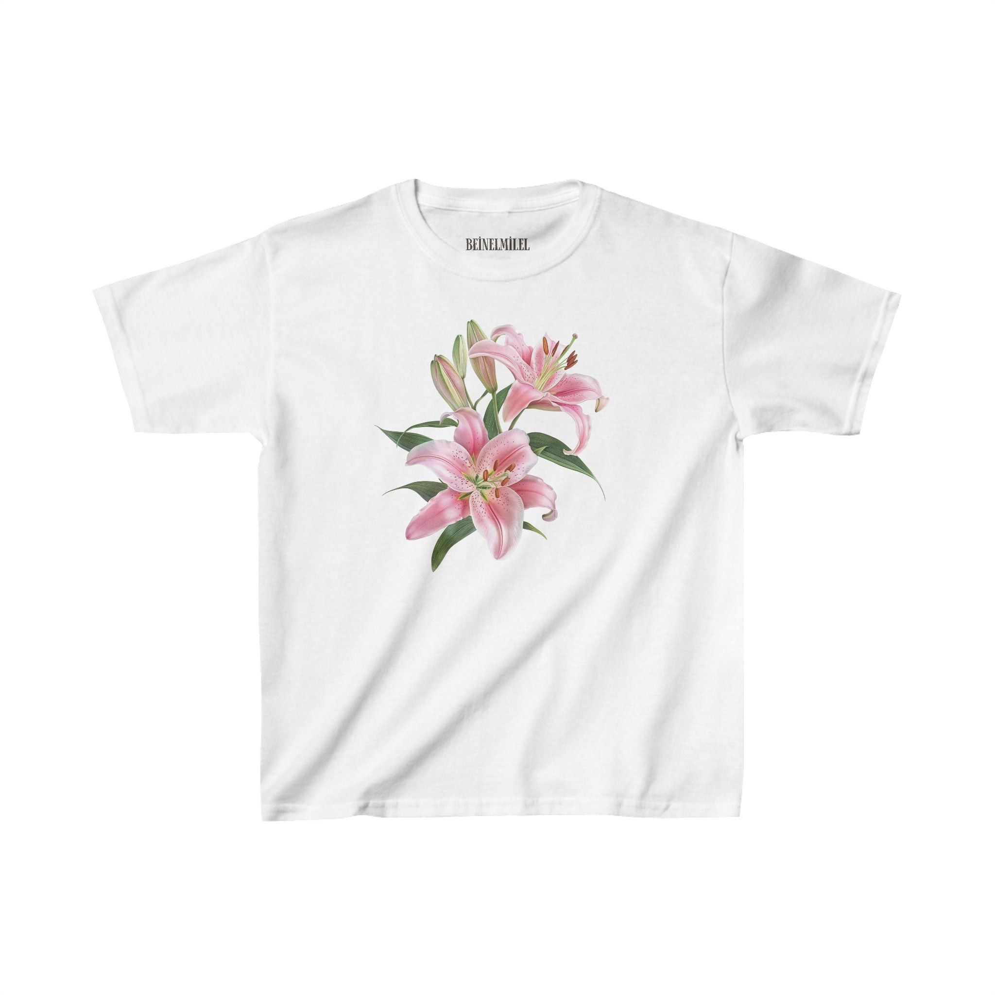 Designer Lilly Flower - Baby Tee Size M / US 6-8 / IT 42-44 - 1 Thumbnail