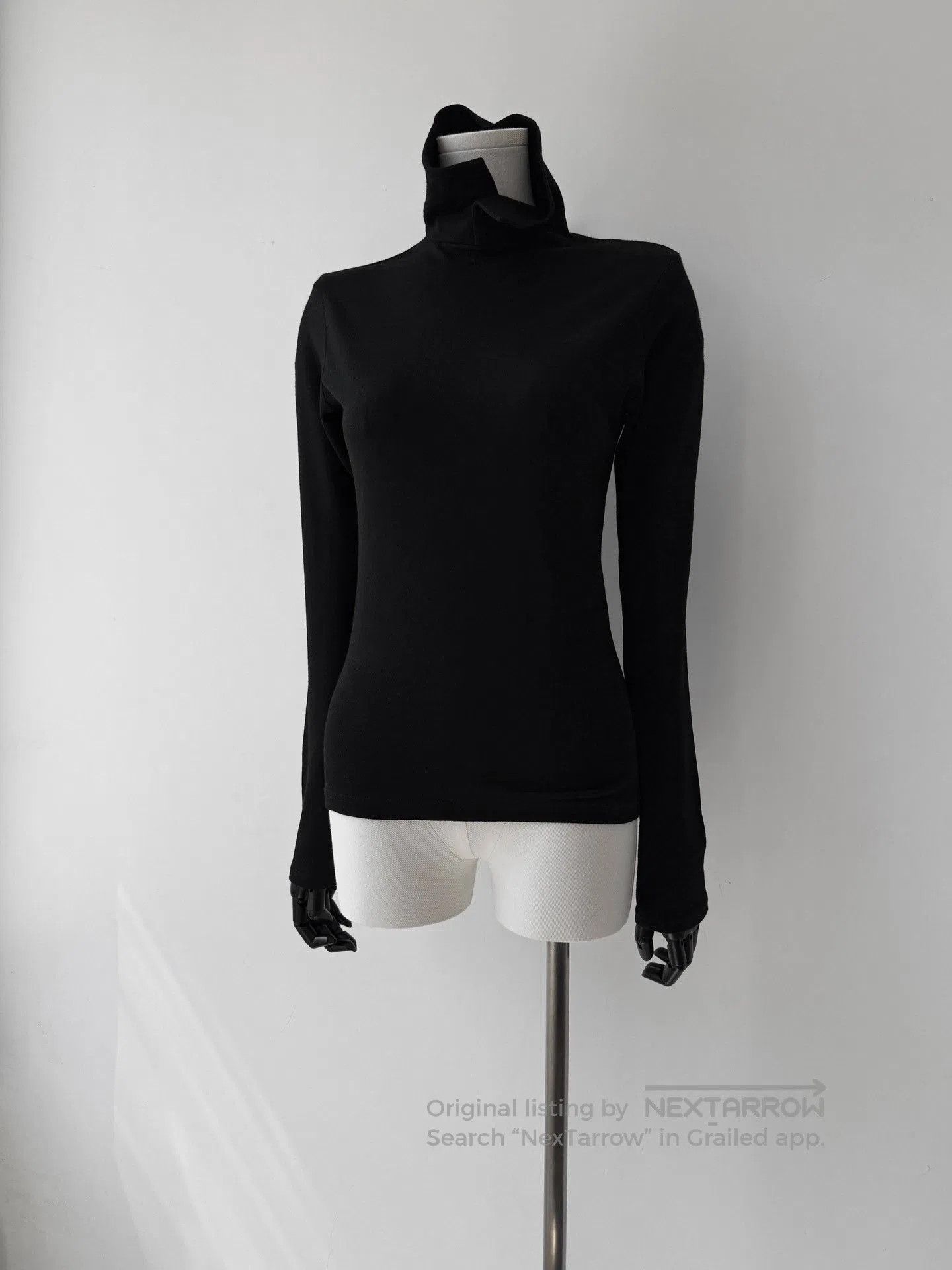 Yohji Yamamoto Yohji Yamamoto Y's 16AW Wool Wrap Collar Top. Size L / US 10 / IT 46 - 2 Thumbnail
