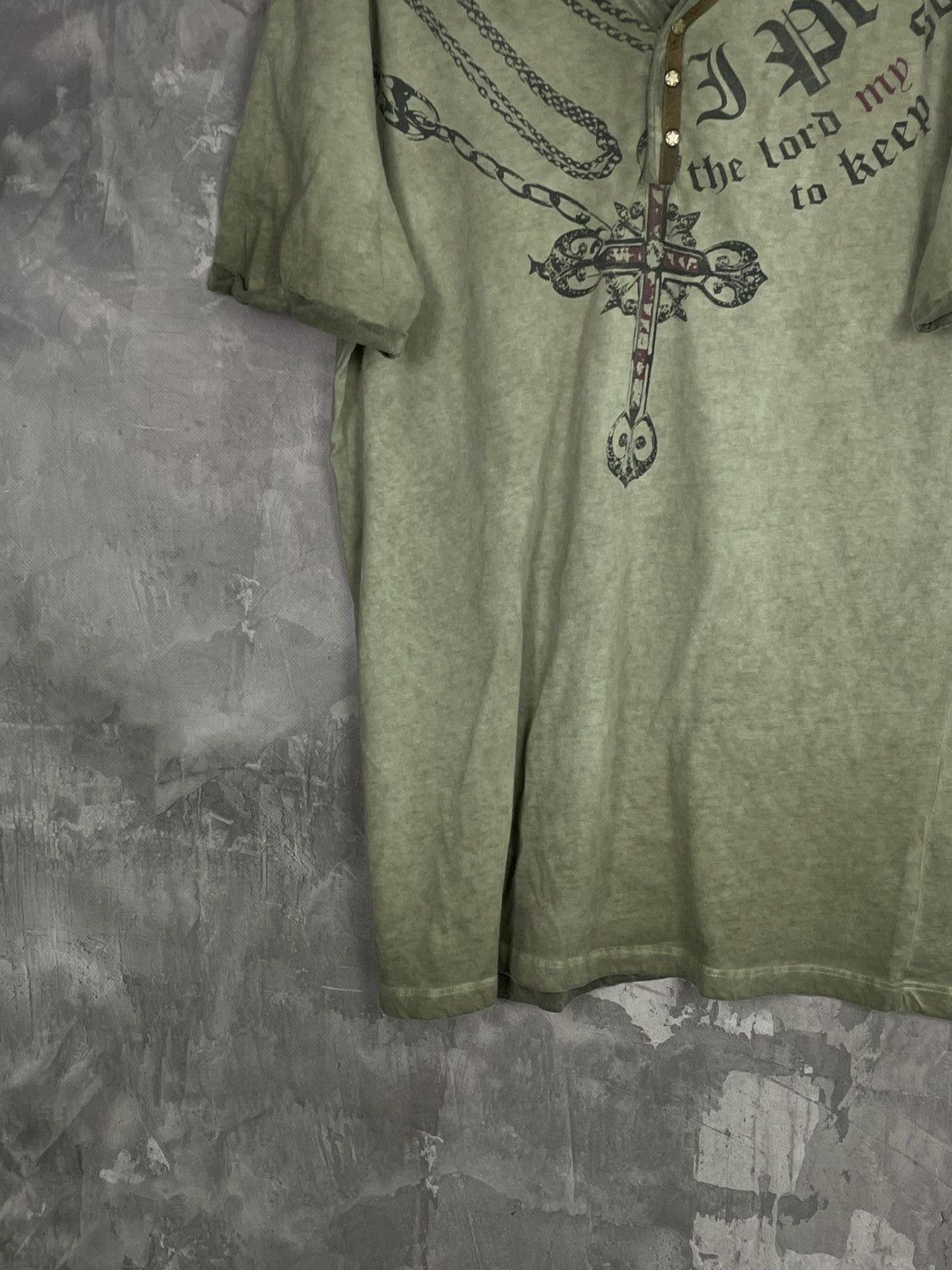 If Six Was Nine × Japanese Brand Vintage Military Vibe Grunge Studded Japanese T shirt Size US XL / EU 56 / 4 - 5 Thumbnail