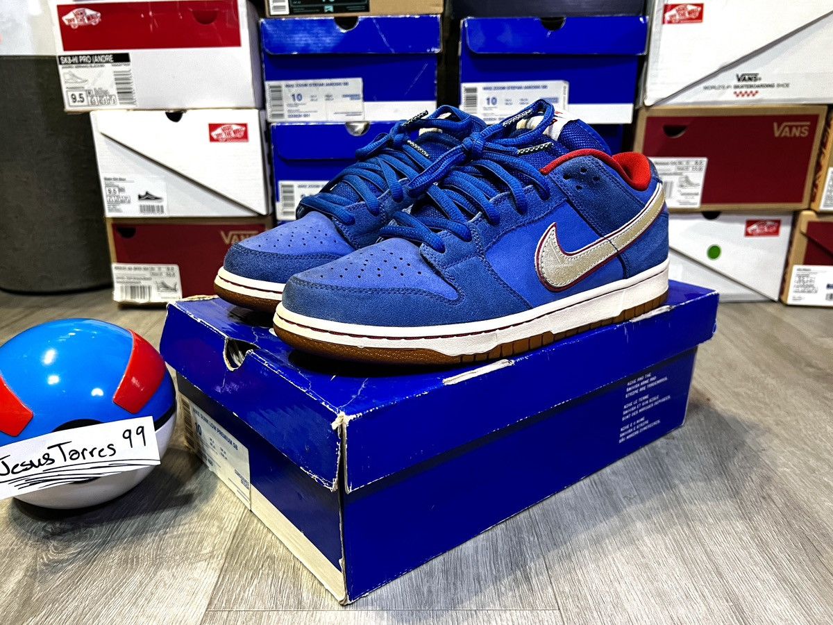 image of Nike Sb Dunk Low Konston Size 10 Shoes in Blue, Men's