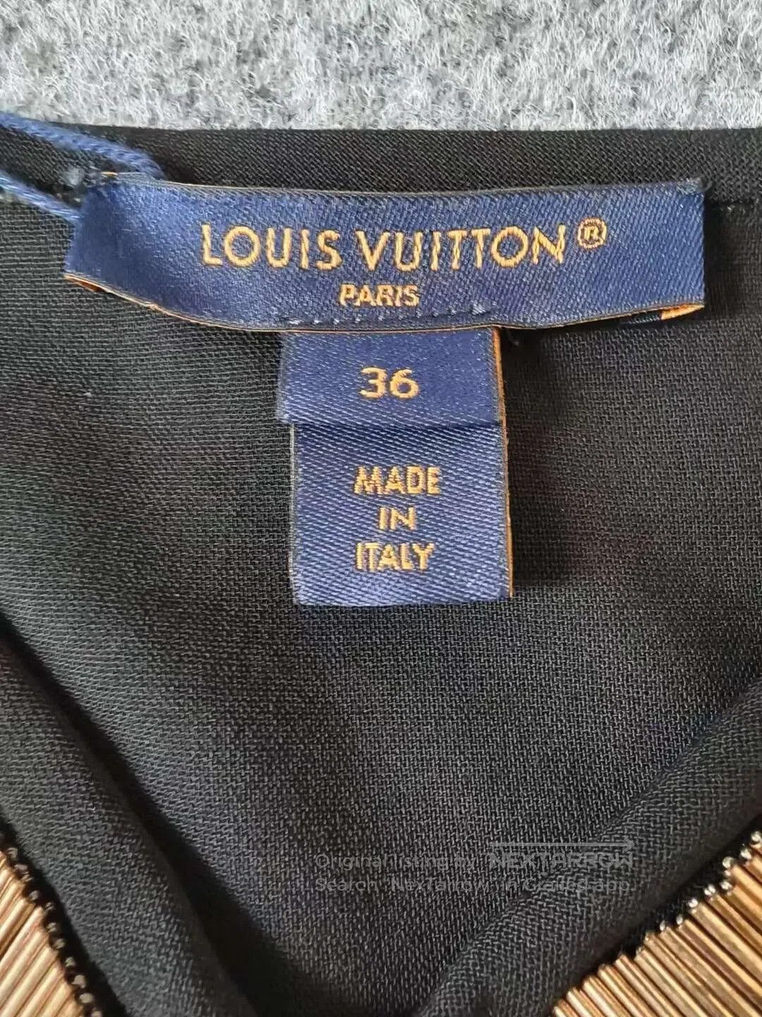 Louis Vuitton Louis Vuitton Slip Dress with Metal Embellishments| Size XS / US 0-2 / IT 36-38 - 4 Thumbnail