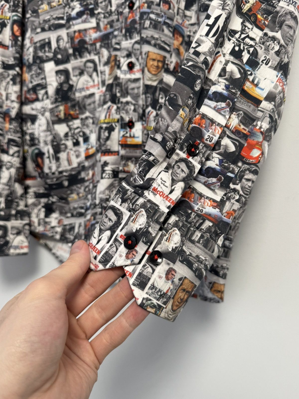 Other Claudio Lugli Couture James Dean Mens All Over Print Shirt Size US S / EU 44-46 / 1 - 10 Thumbnail