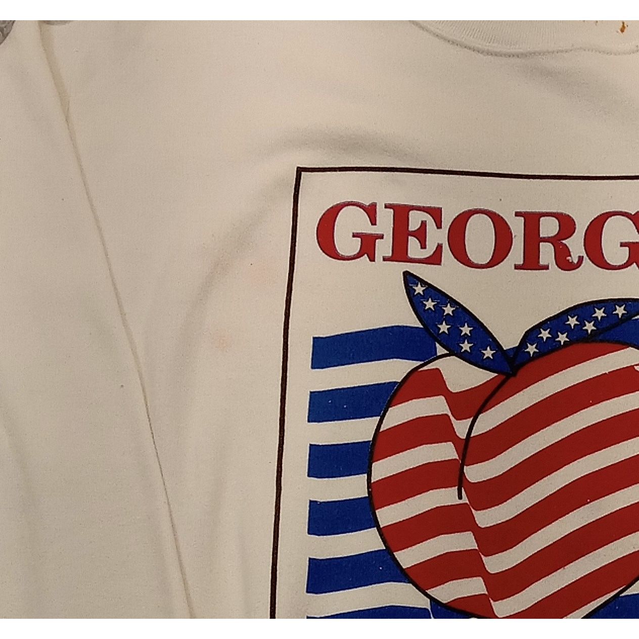 Other Vintage 96 Rebel Sweatshirt L Mens Georgia Long Sleeve White Size US L / EU 52-54 / 3 - 3 Thumbnail