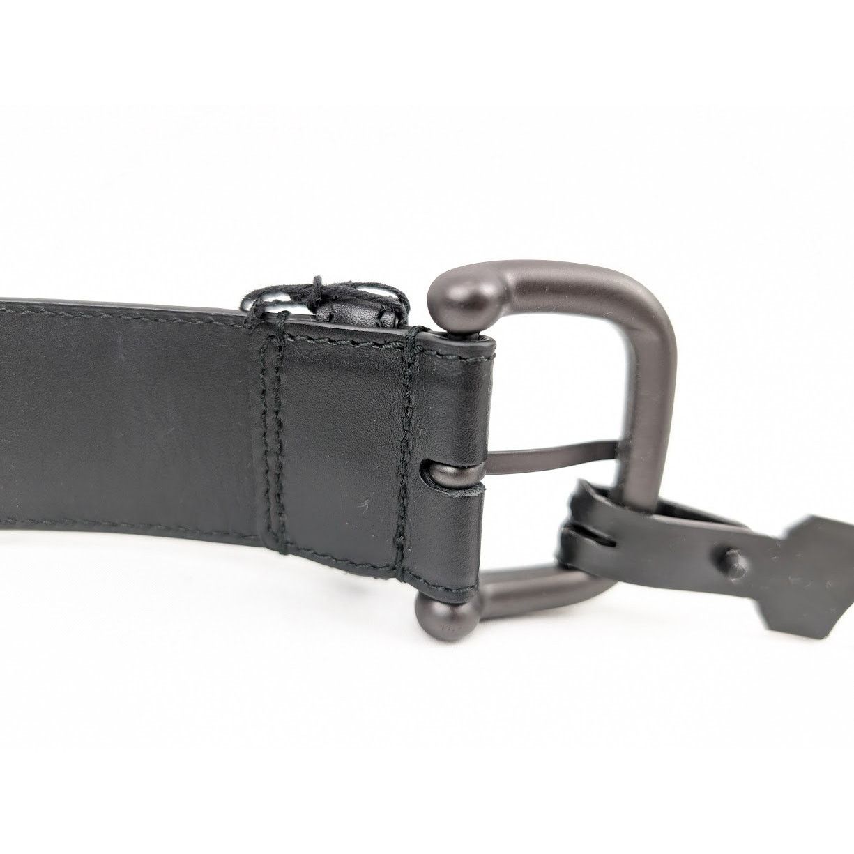 Bottega Veneta o1rshd1 Size: 115 / Intrecciato Belt in Black Size 44 - 6 Thumbnail