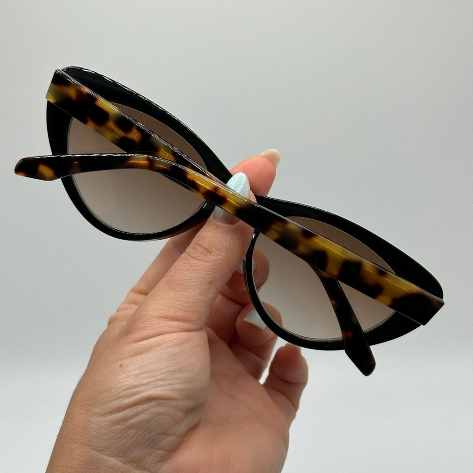 Cutler and Gross NEW CUTLER AND GROSS 1321 004 Cat Eye Brown Havana Women Size ONE SIZE - 8 Thumbnail