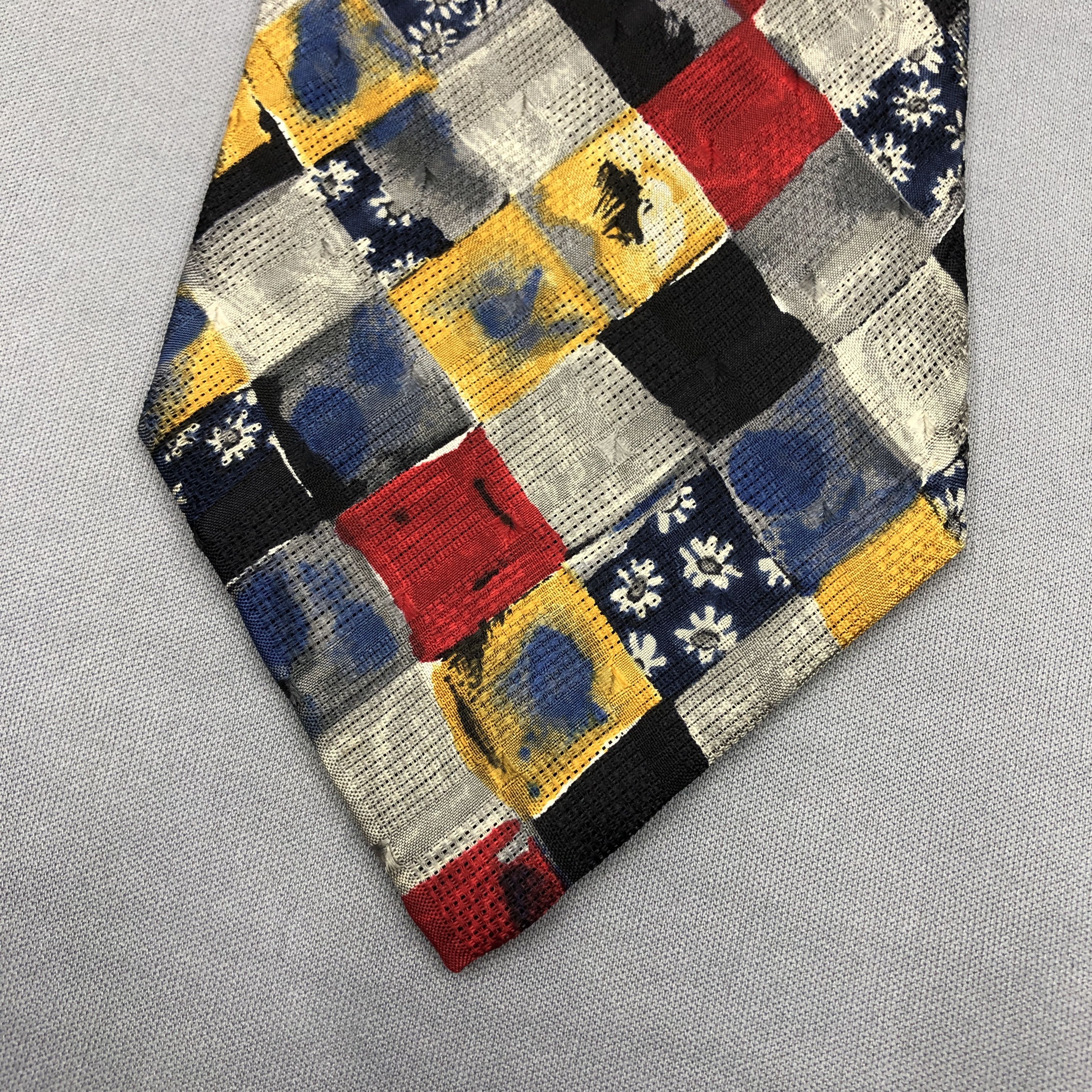 Ermenegildo Zegna Vintage Ermenegildo Zegna SILK Necktie Cravate Artworks Size ONE SIZE - 5 Thumbnail