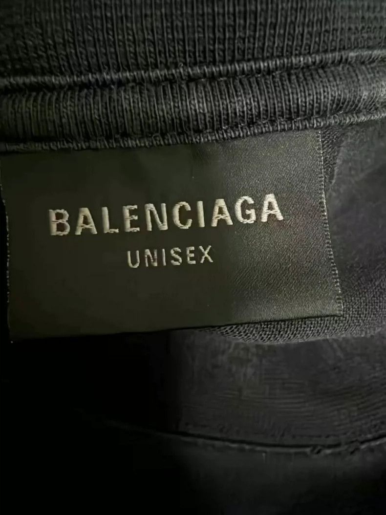 Balenciaga Balenciaga Black Short Sleeve TShirt-2506 Size US XL / EU 56 / 4 - 3 Thumbnail