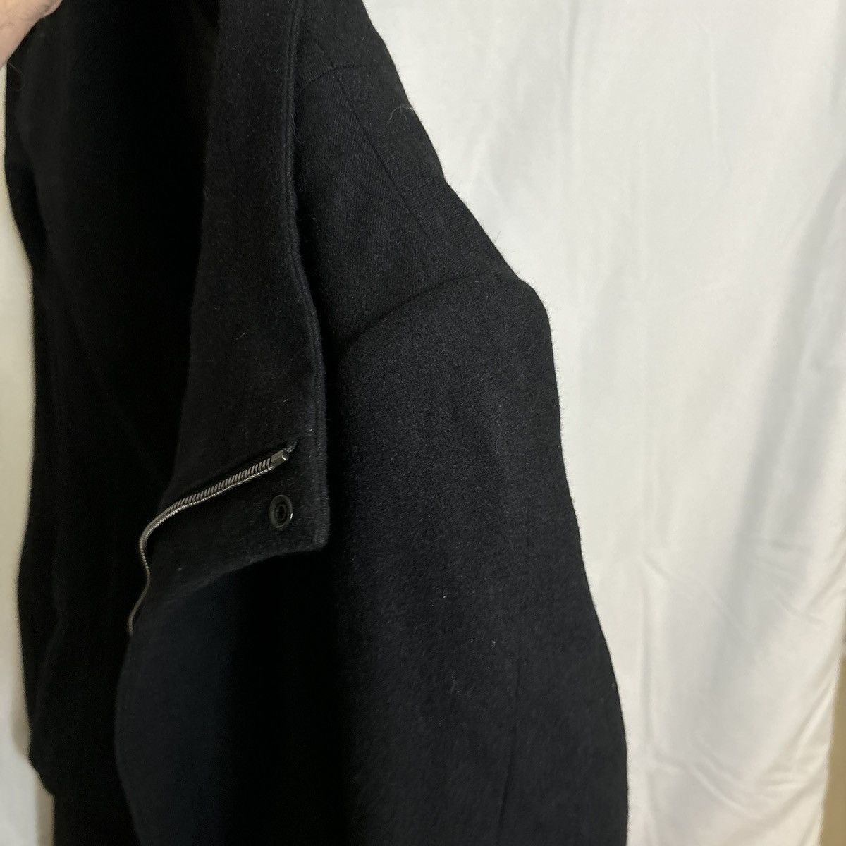 Julius Julius 7 Angora Blend Zipper Coat w/Removable Lower Portion Size US S / EU 44-46 / 1 - 13 Thumbnail