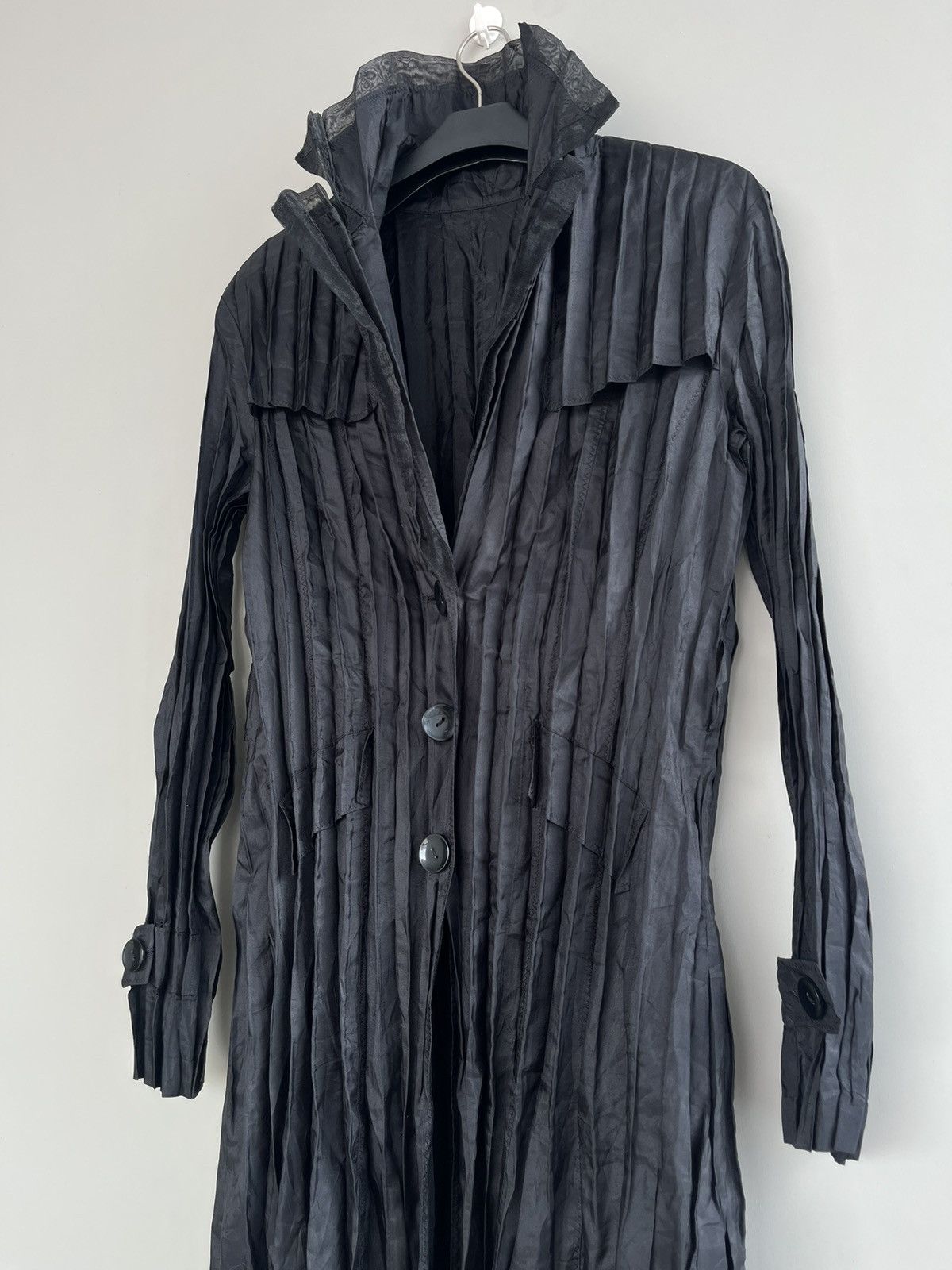 Japanese Brand Pleats Please Japanese Specchio Coats Blazer Issey Style Size L / US 10 / IT 46 - 5 Thumbnail