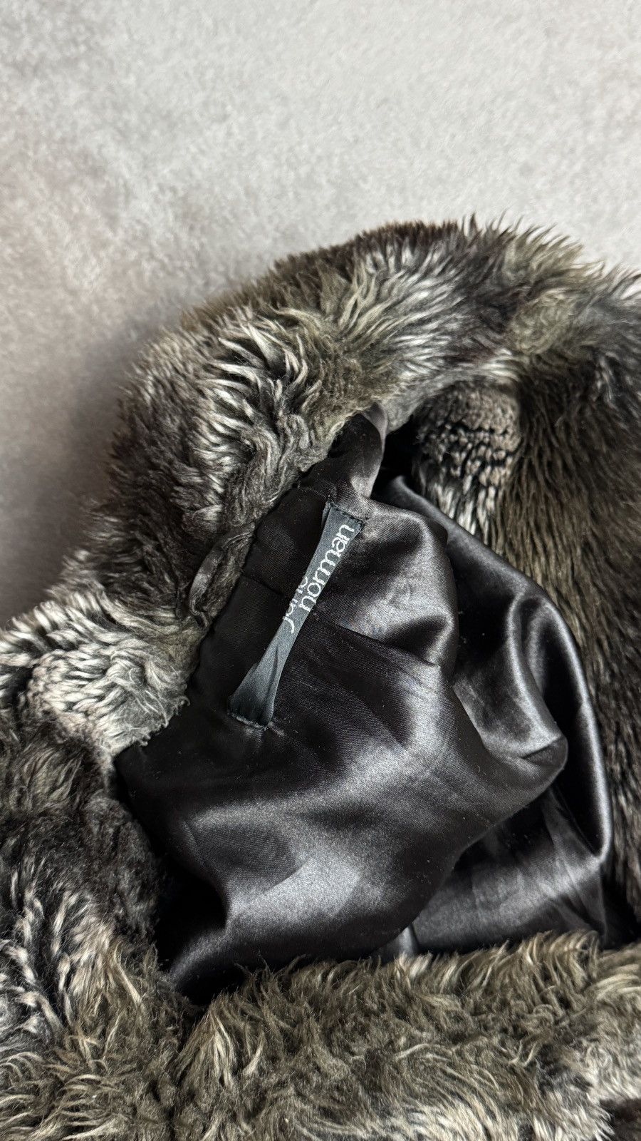 Hysteric Glamour Y2K Faux Fur Cable Knit Jacket lgb goa cdg gaultier punk Size M / US 6-8 / IT 42-44 - 5 Thumbnail