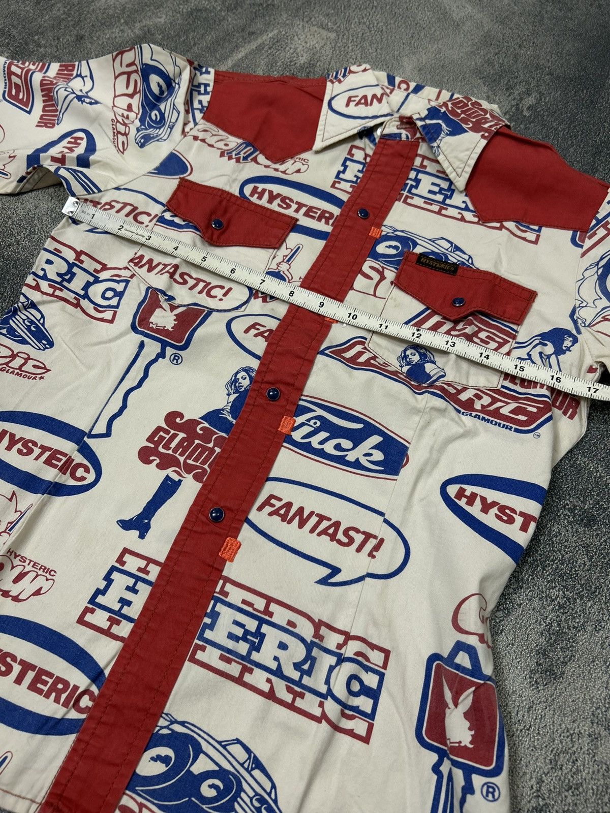 Hysteric Glamour Vintage Hysteric Glamour All Over logo Size US S / EU 44-46 / 1 - 11 Thumbnail