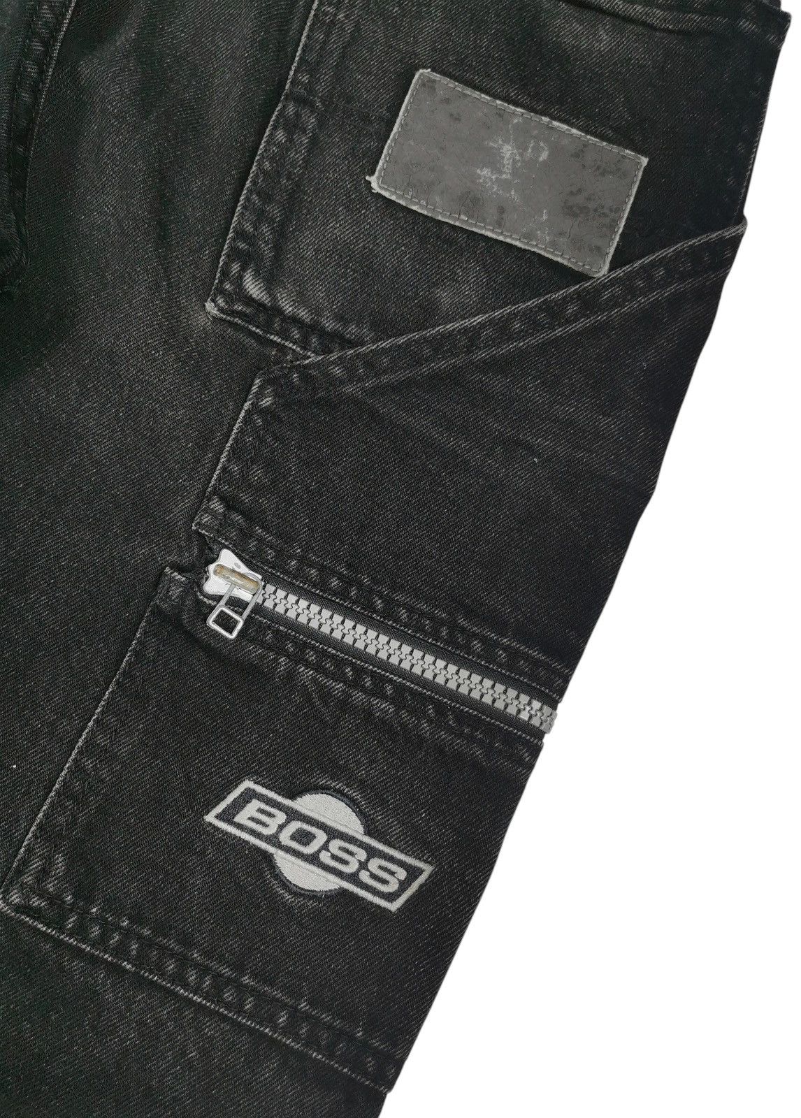 Hugo Boss Hugo Boss Baggy Distressed Jeans Vintage Y2K 90s GUC Size US 30 / EU 46 - 3 Thumbnail
