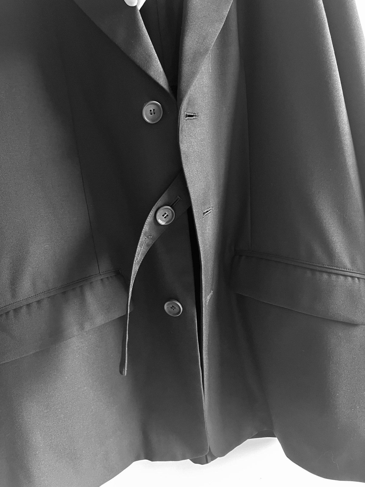 Yohji Yamamoto S'yte Yohji Yamamoto - Oversized Peaked Lapel Jacket Size US L / EU 52-54 / 3 - 7 Thumbnail