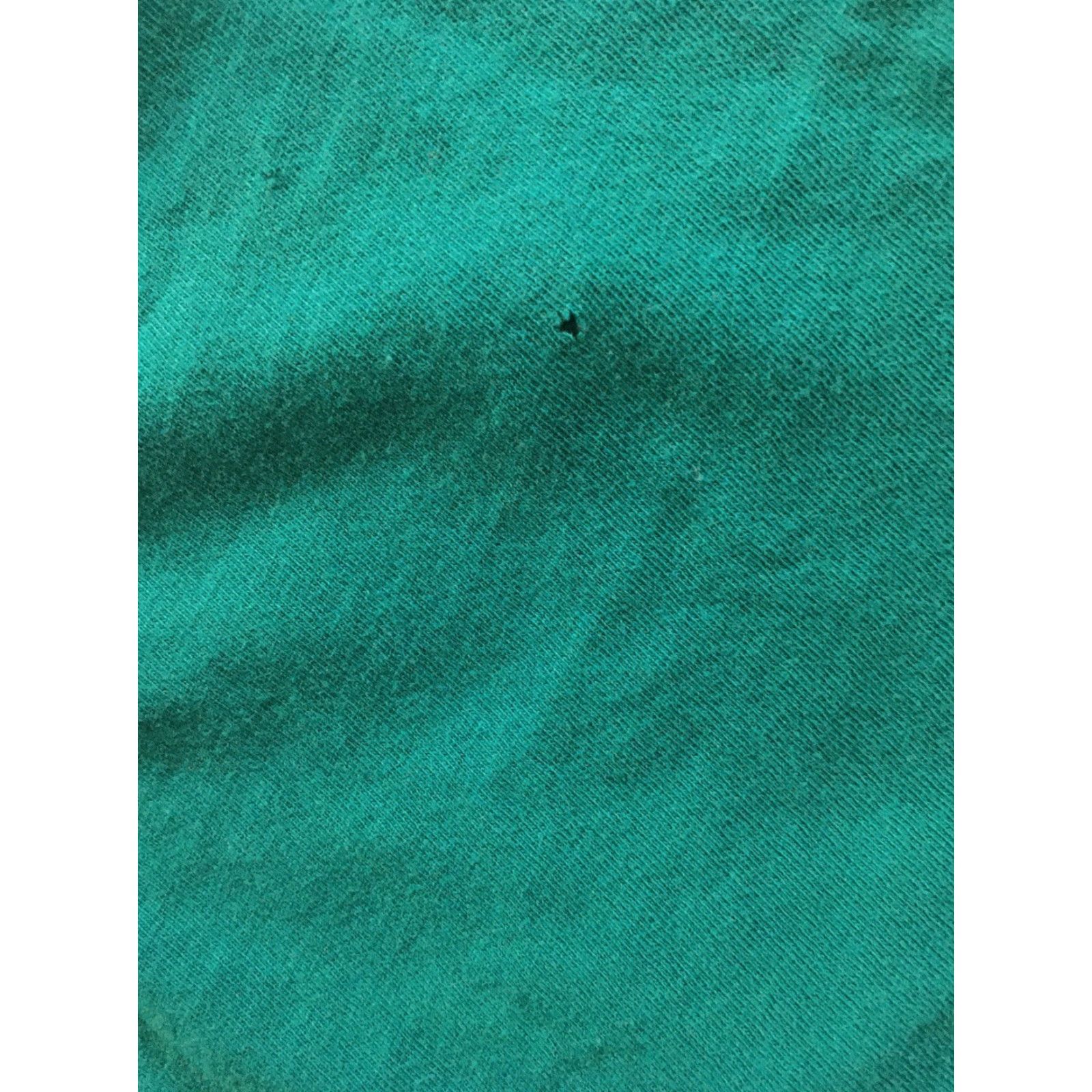 Life is Good Life is Good T-Shirt Shirt Women Small S Teal Green Floral Cotton Round Neck Short Sleeve Casual Everyday is Start of Something Beautiful Size S / US 4 / IT 40 - 4 Thumbnail